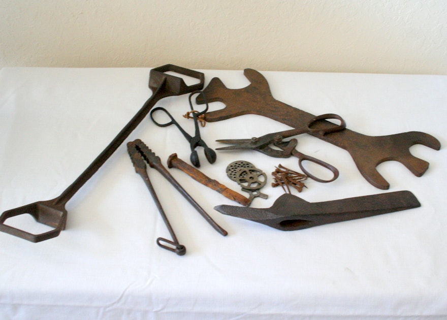 Antique Cast Iron Tools