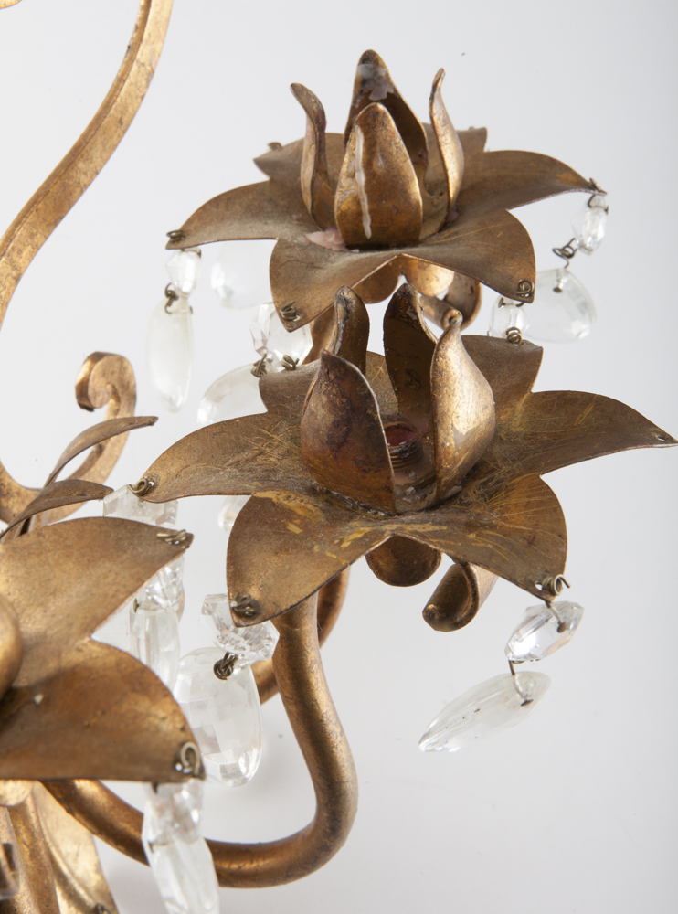 French Provincial Style Candle Wall Sconce