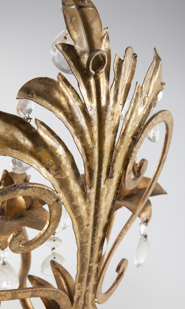 French Provincial Style Candle Wall Sconce