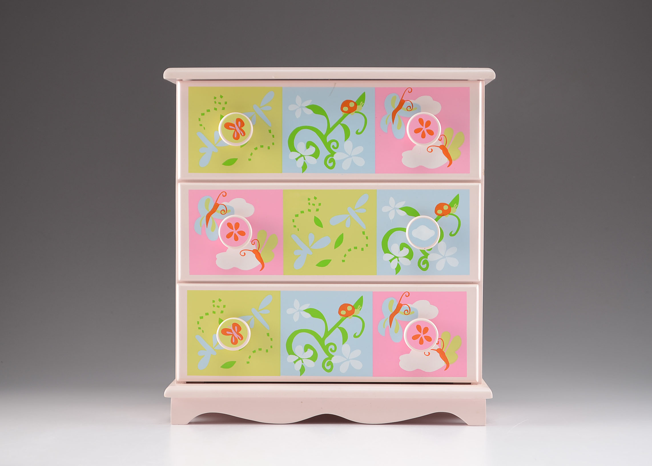 Jewelry Box & Tabletop Lamps