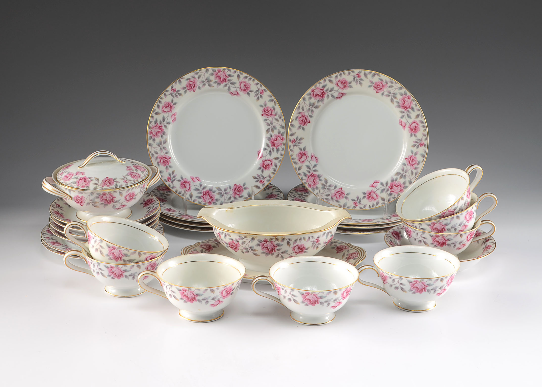 Noritake Rosewood China Set