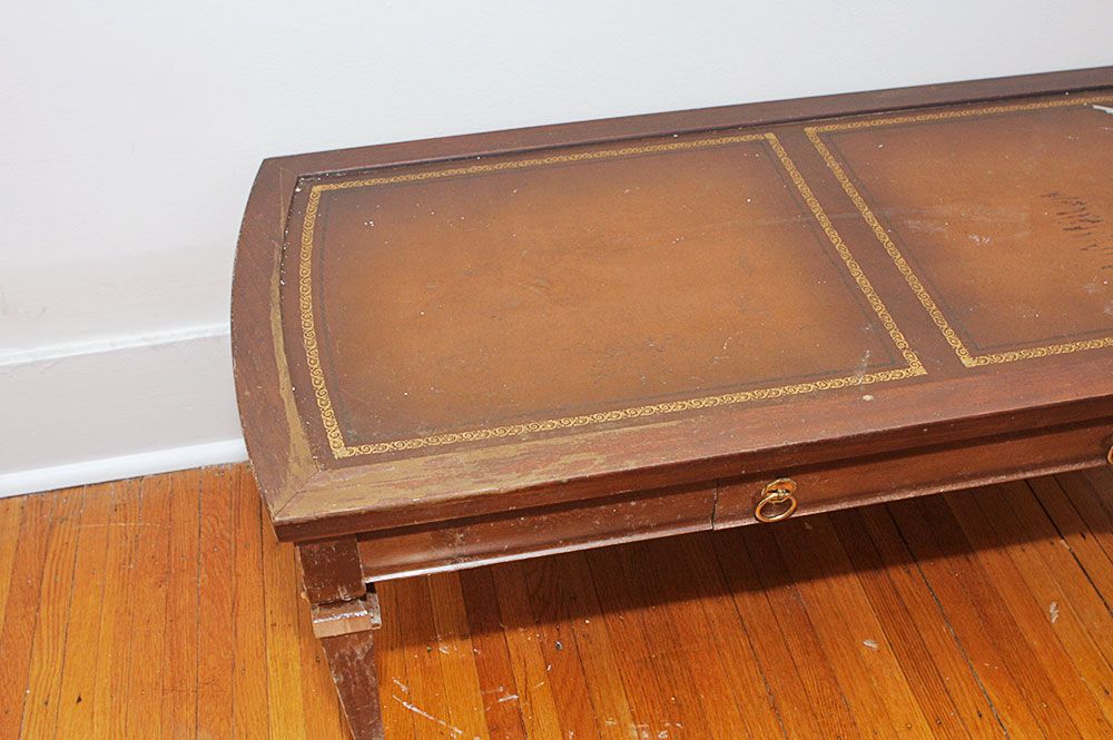 Set of Three Mersman Federal Revival Style Coffee and Side Tables