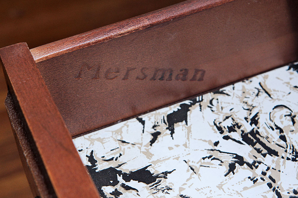 Set of Three Mersman Federal Revival Style Coffee and Side Tables