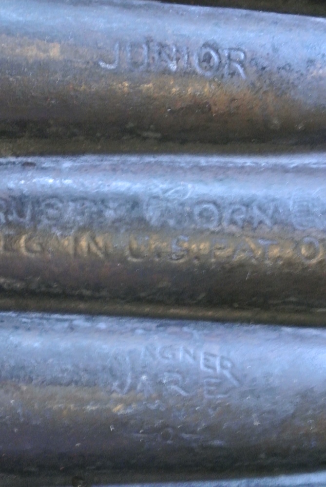 Cast Iron Corn Bread Pan & Vintage Cooking Utensils