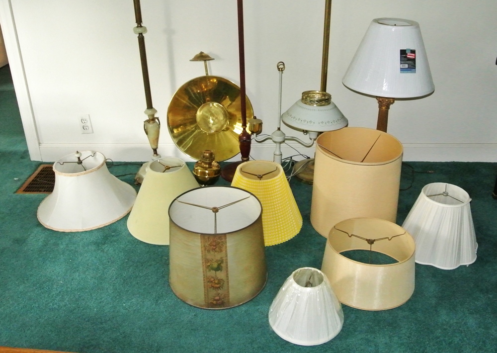 Wonderful Floor, Table Lamps & Shades
