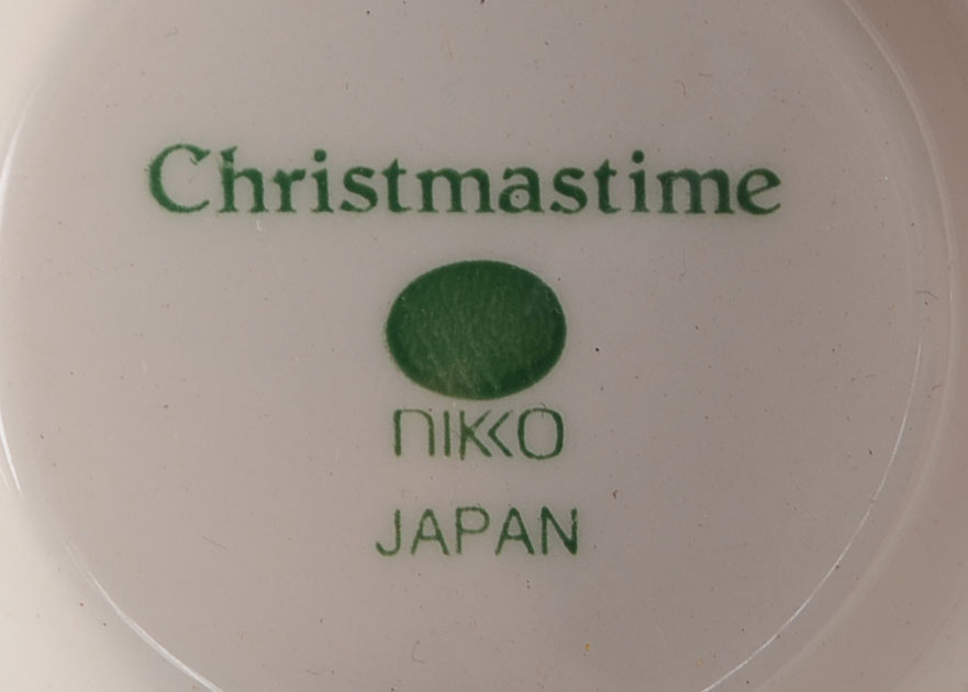 Nikko Christmastime Dinnerware Lot