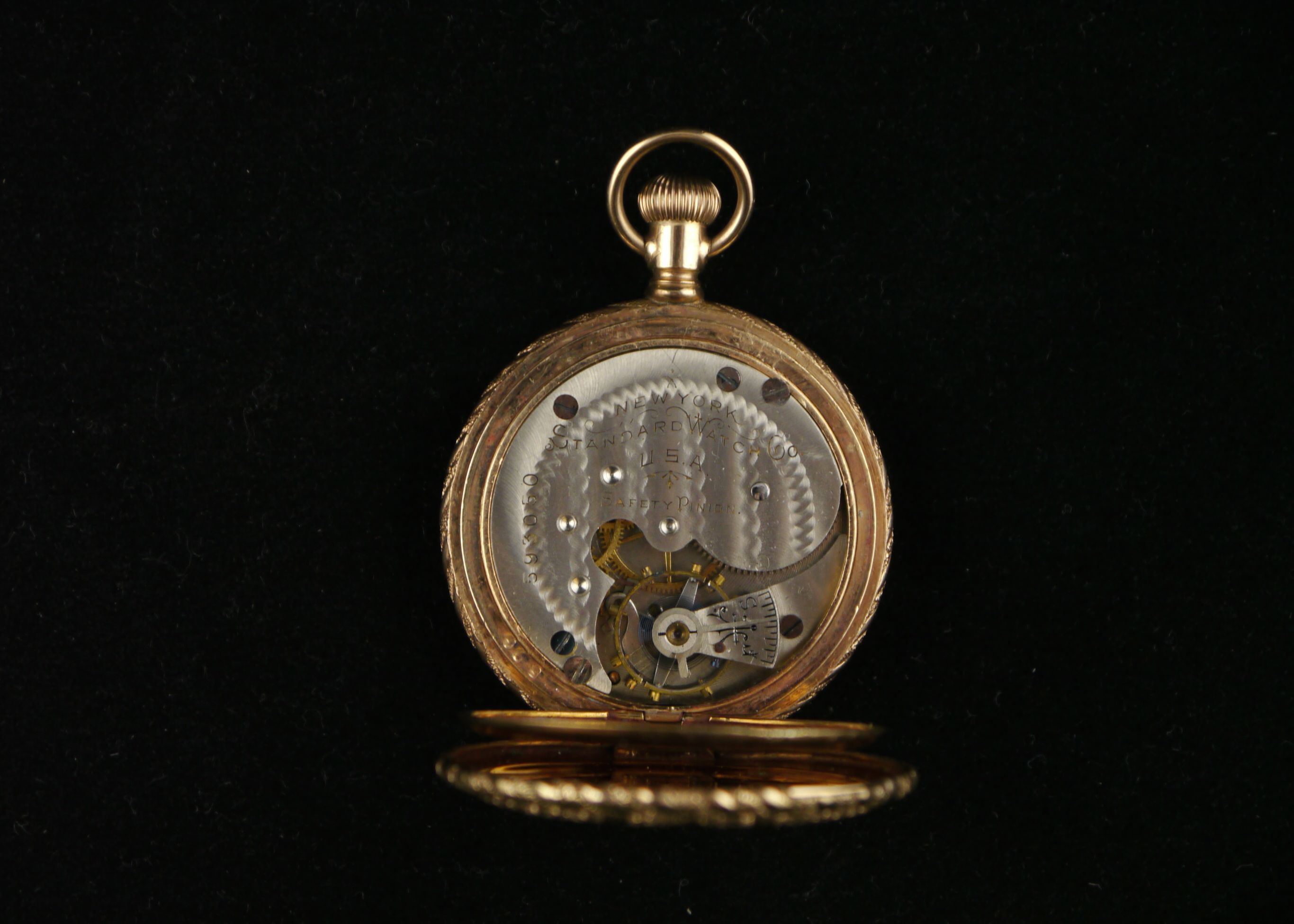 New York Standard Watch Company Gold Filled Pocket Watch