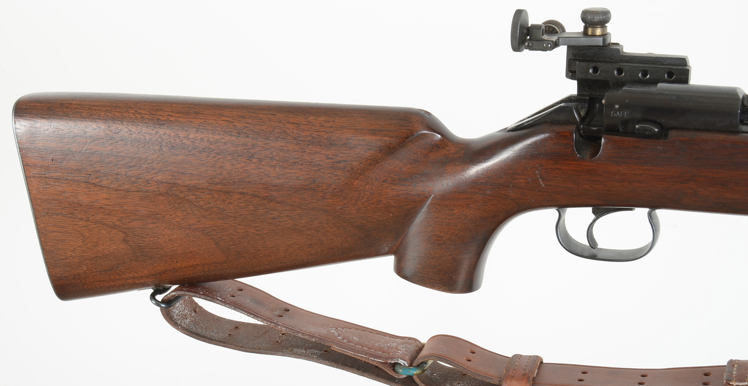 A Winchester Model 52 .22 Caliber Rifle with J. Unertl Scope