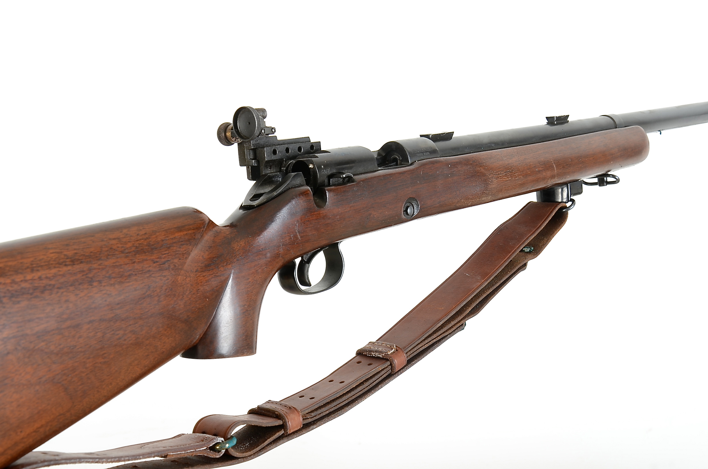 A Winchester Model 52 .22 Caliber Rifle with J. Unertl Scope
