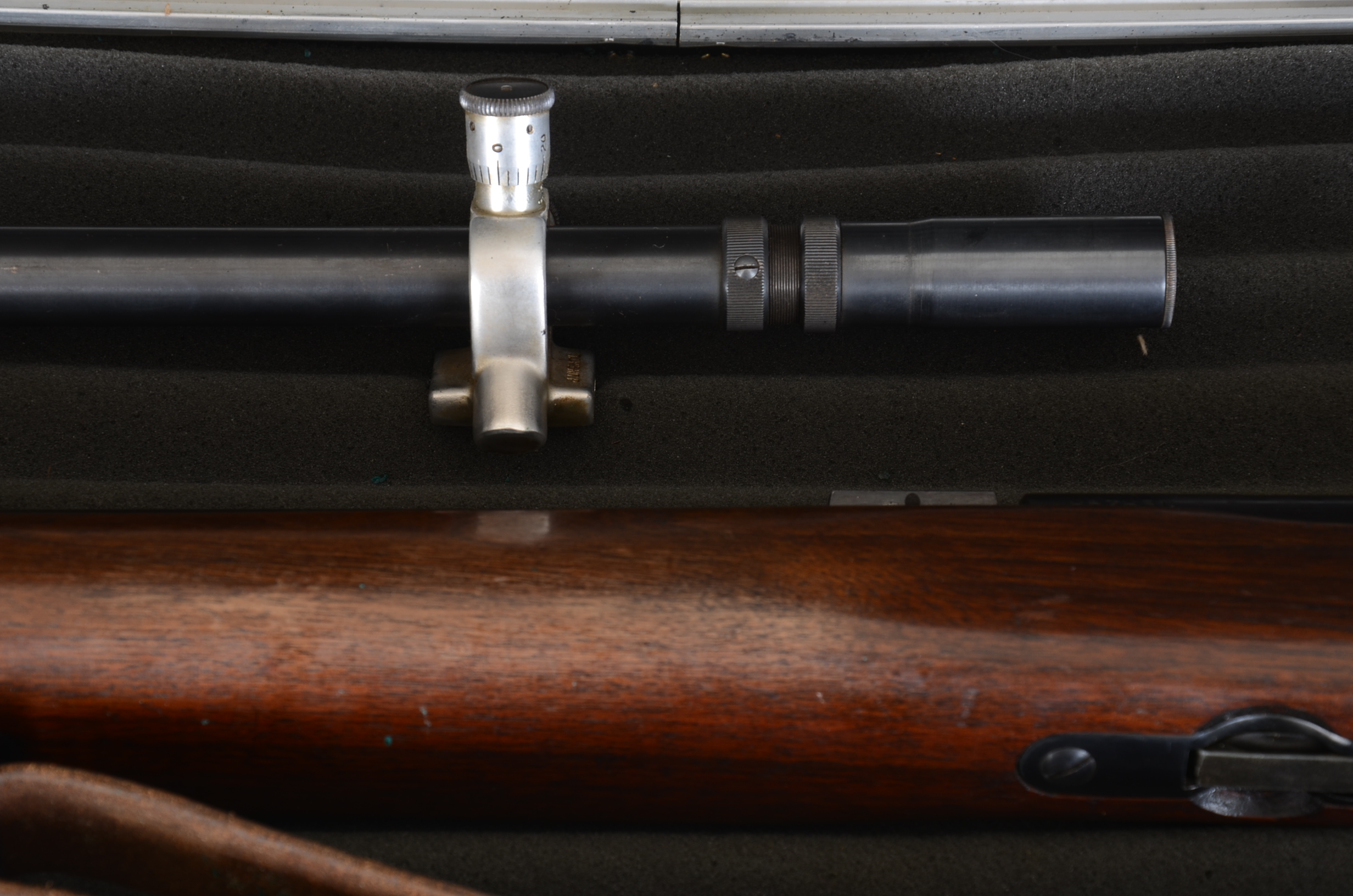 A Winchester Model 52 .22 Caliber Rifle with J. Unertl Scope