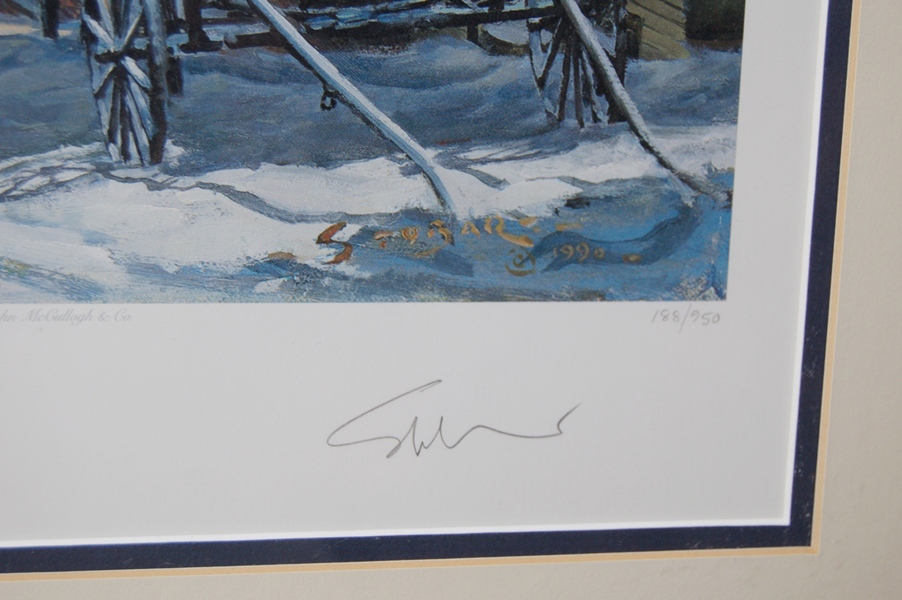 John Stobart "New Bedford. The View Across to Fairhaven" Print