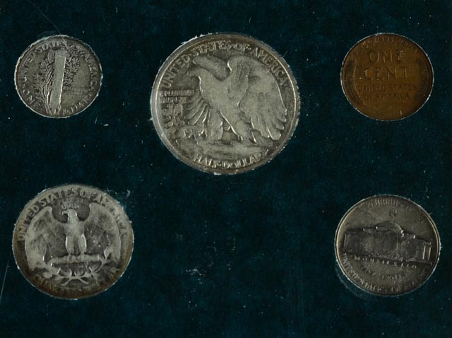 A World War II Coin Set