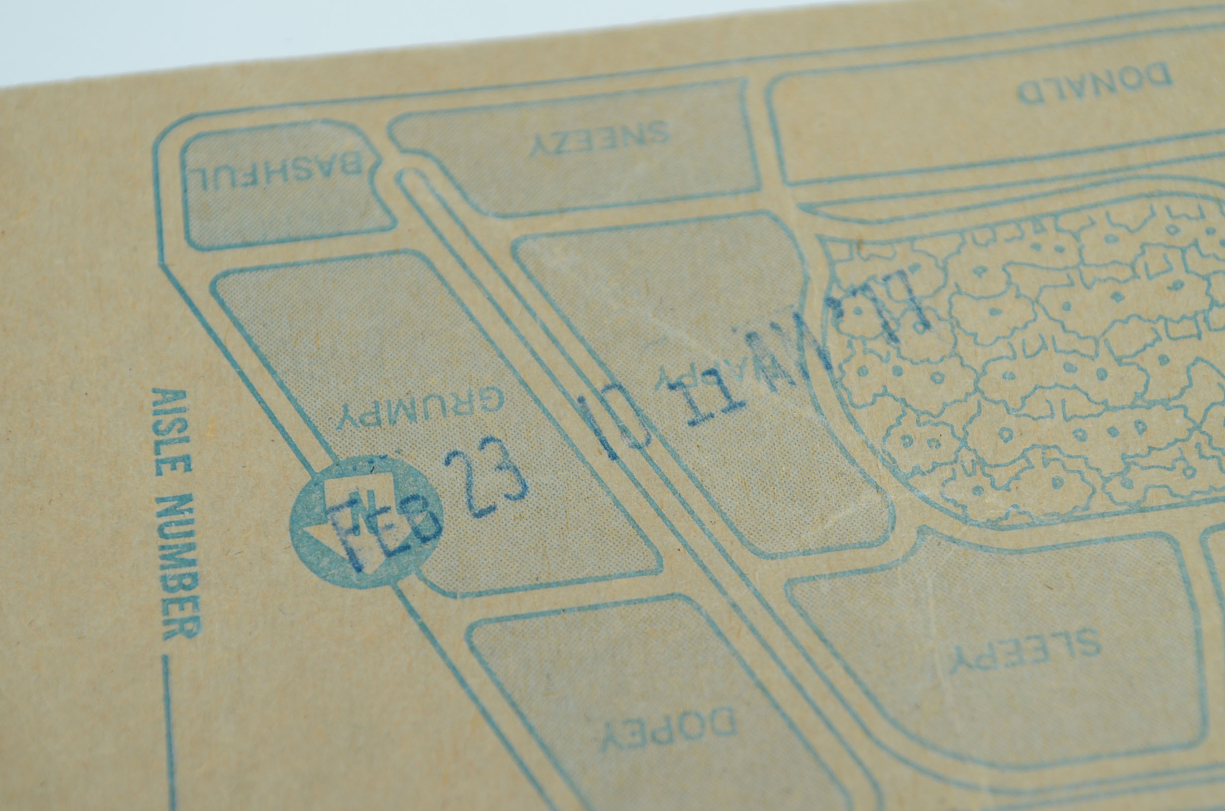 A Vintage Walt Disney World Parking Pass