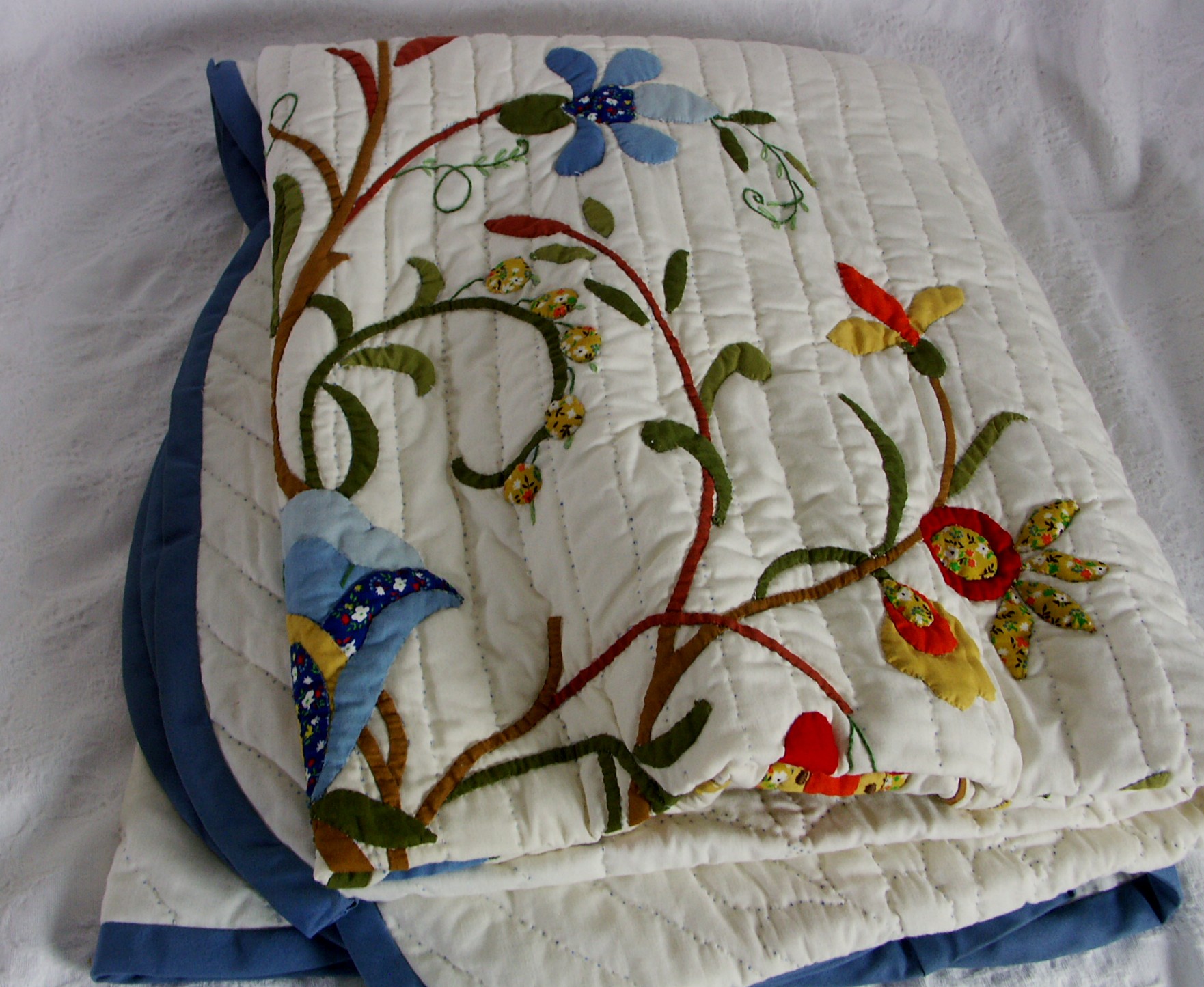 Lot of Two Vintage Handmade Quilts