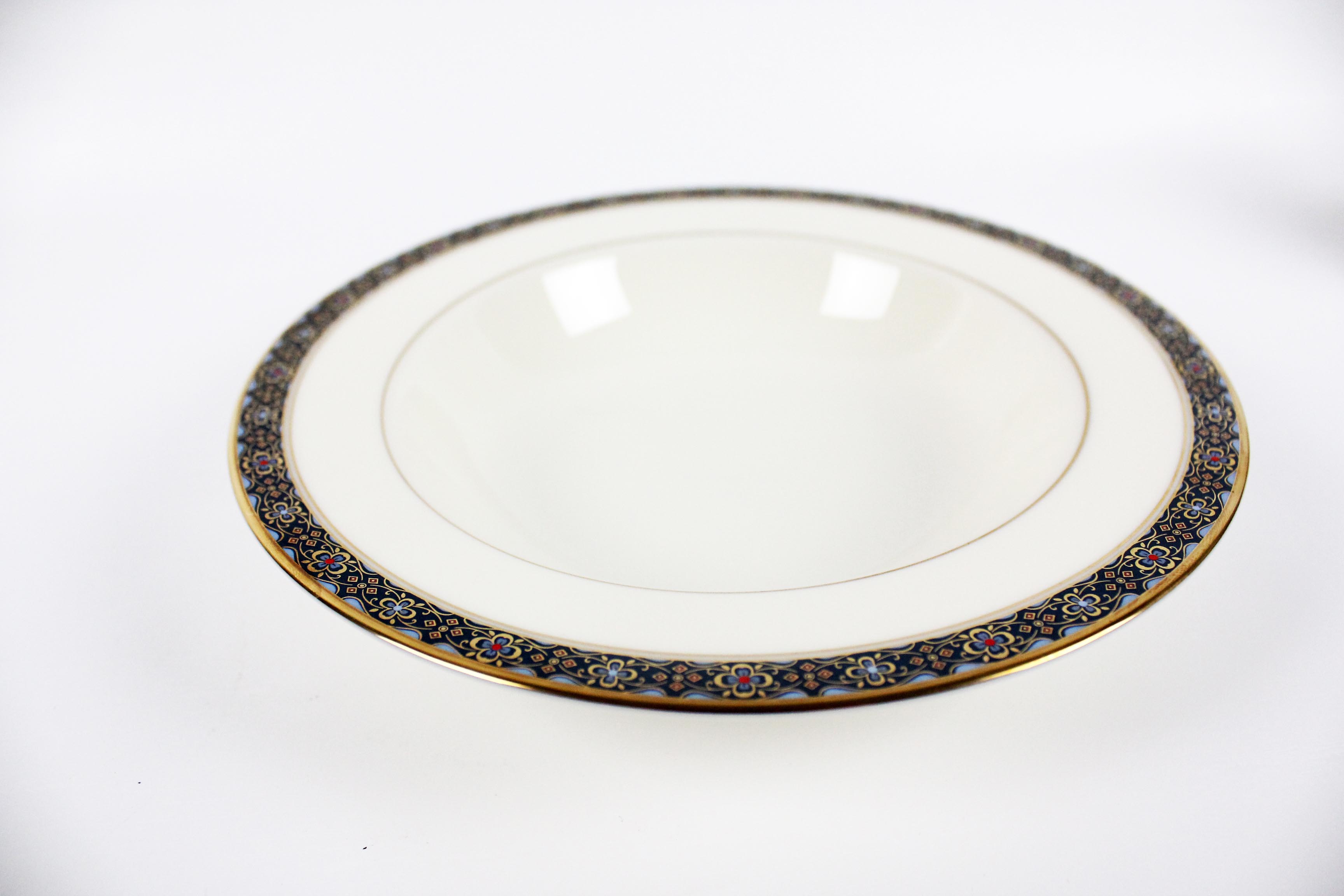 Twelve Place Setting of Gorham Fine China with Serving Pieces