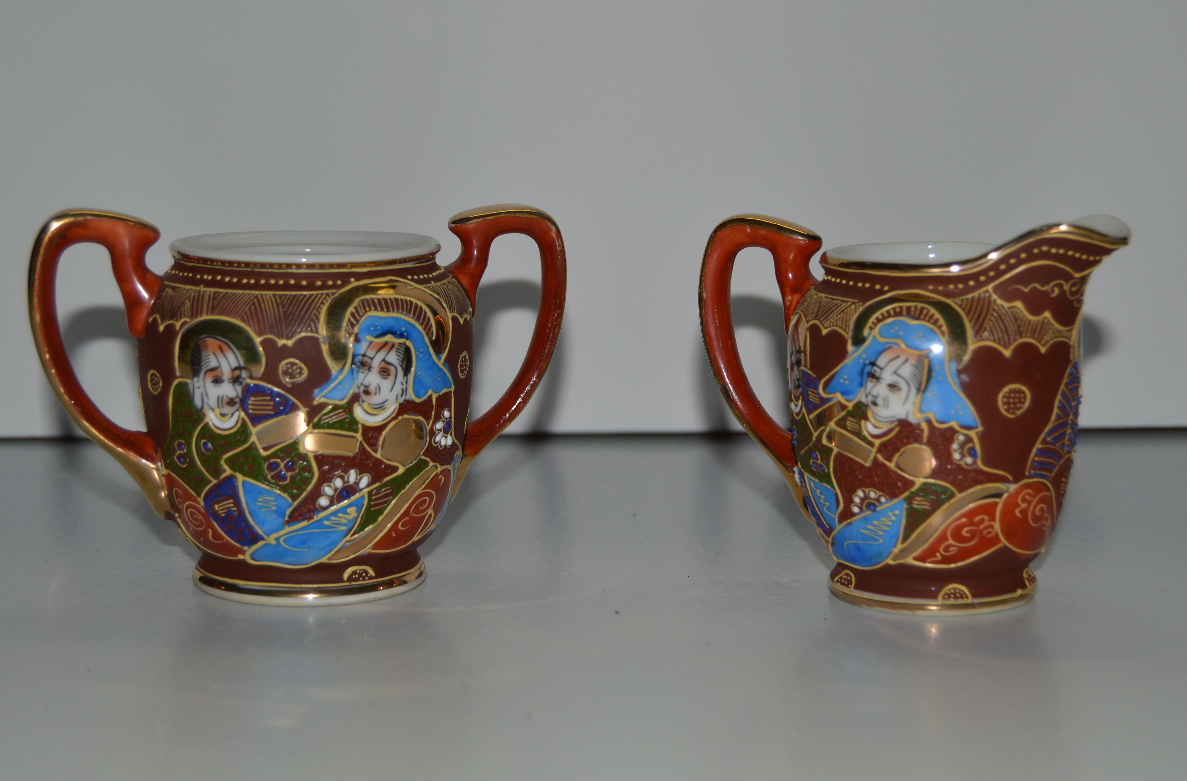 Hand Painted Occupied Japan Tea set