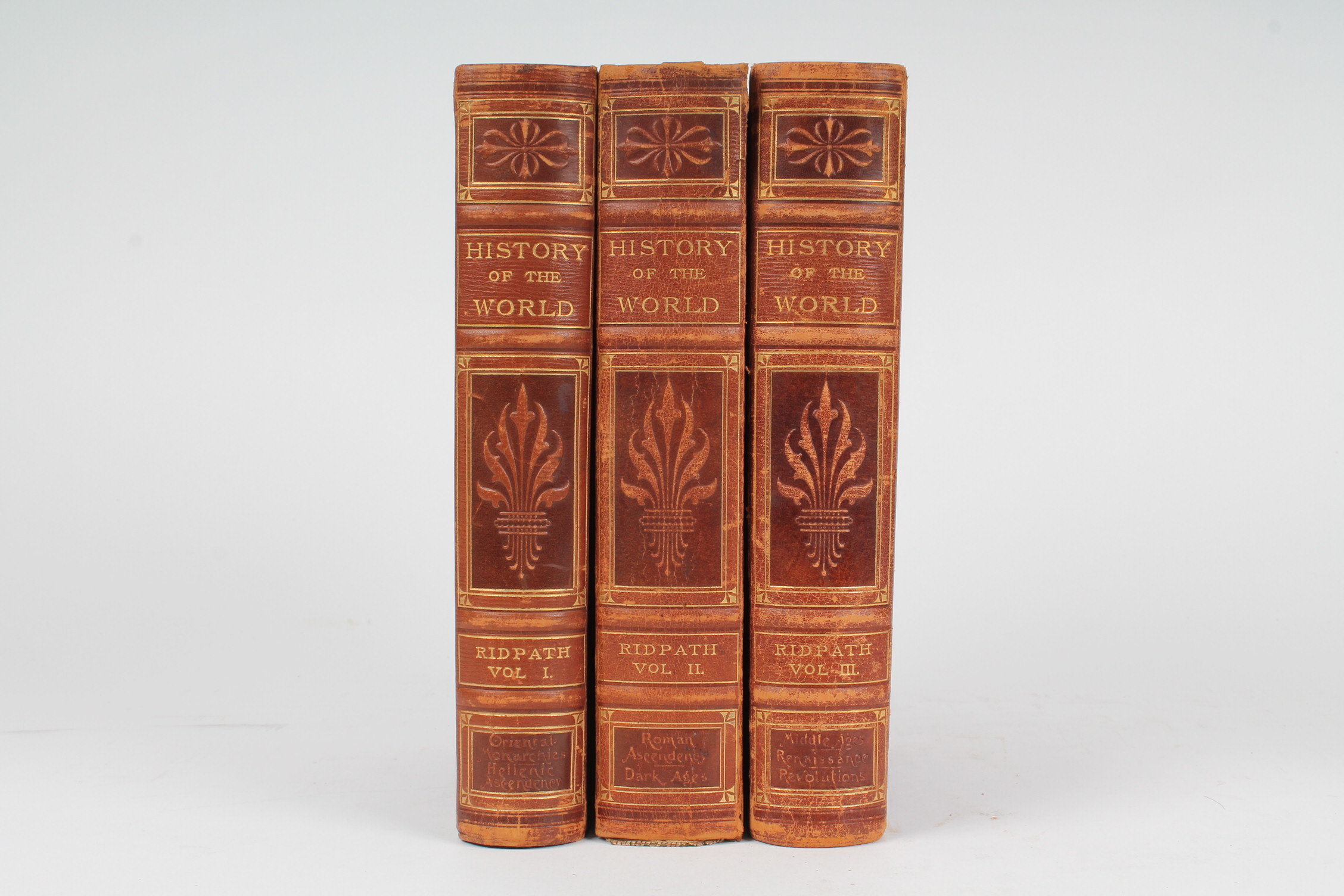 Complete 1890 Set "History of the World" by John Clark Ridpath