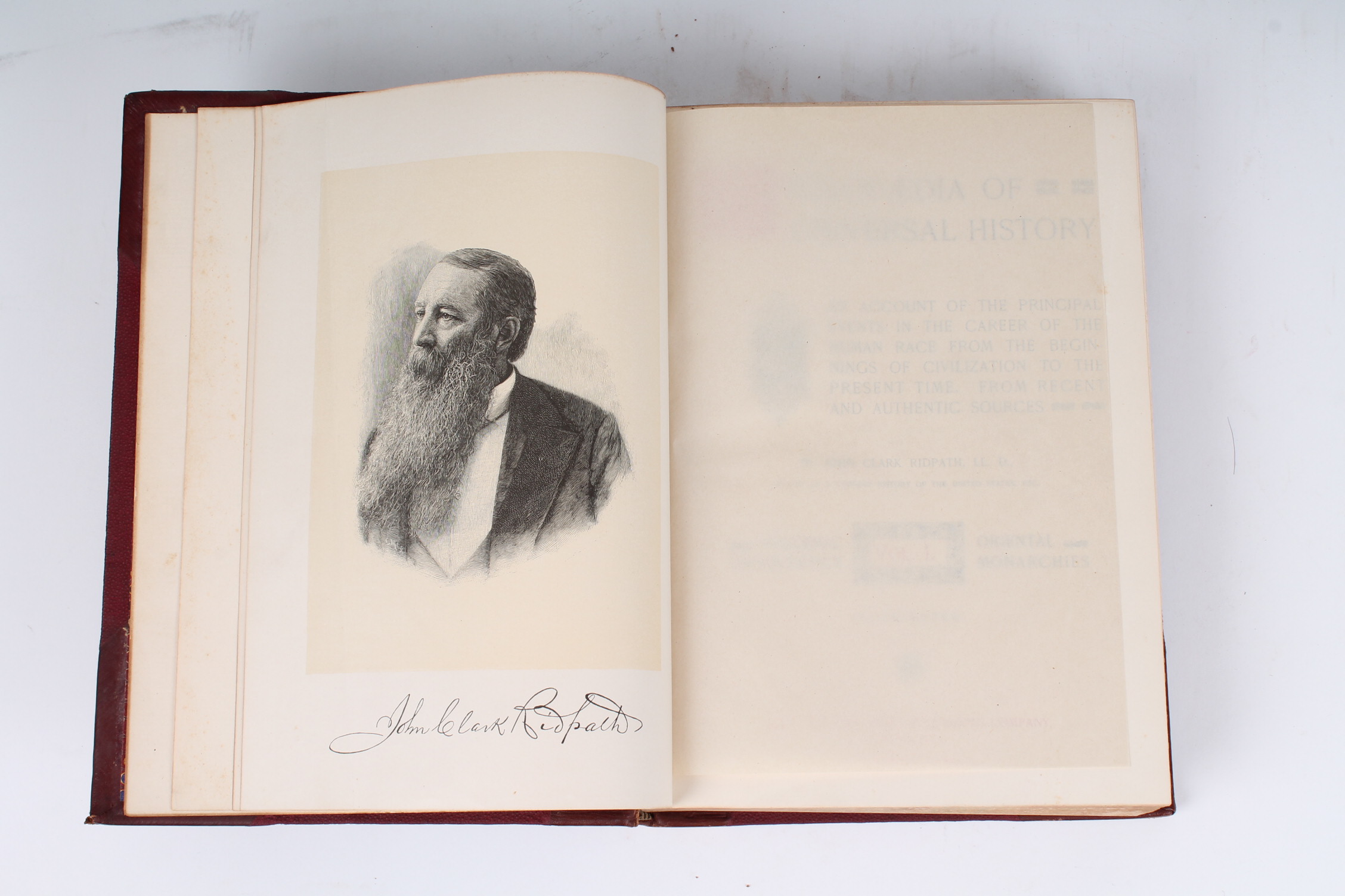 Complete 1890 Set "History of the World" by John Clark Ridpath