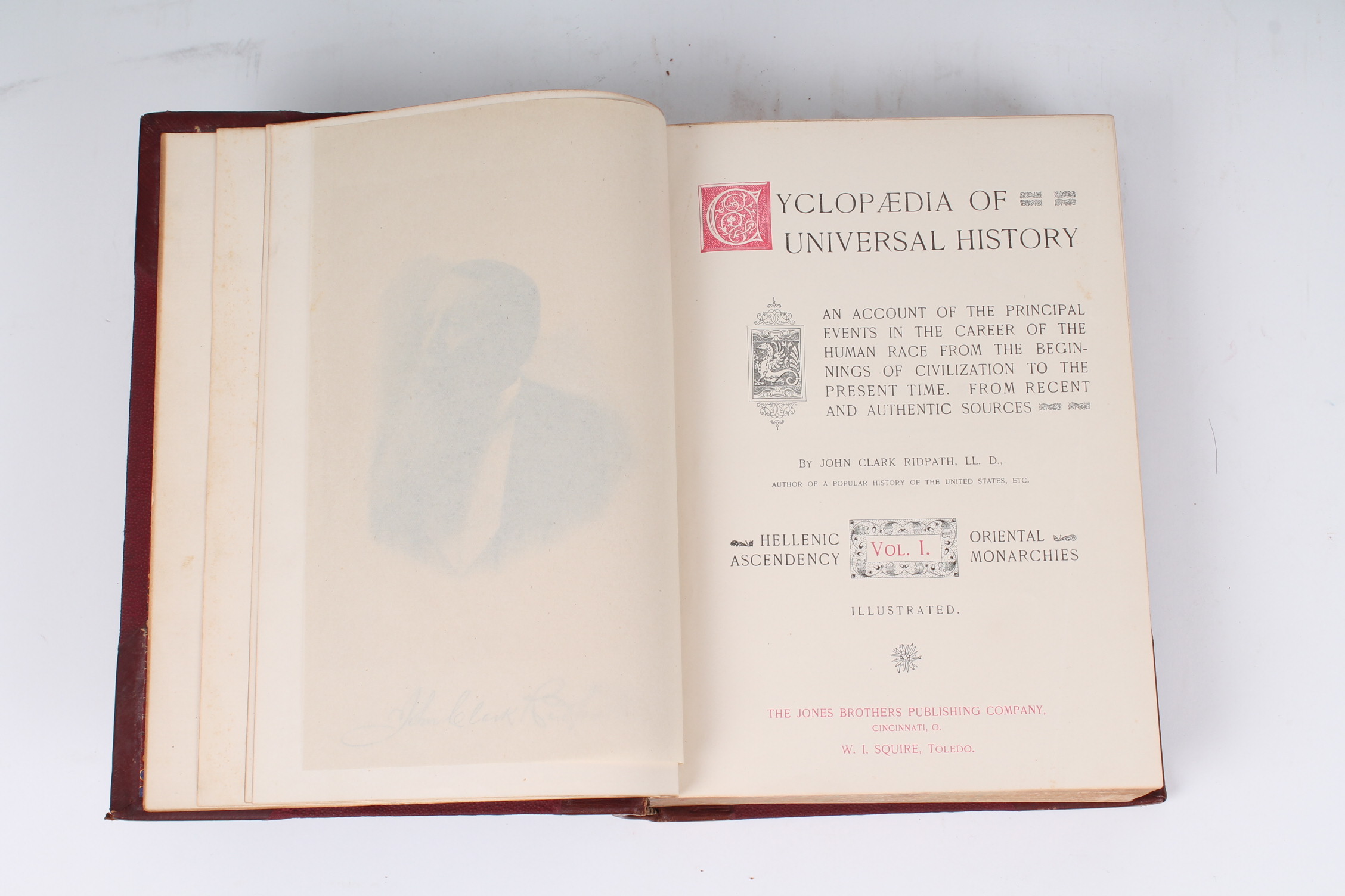 Complete 1890 Set "History of the World" by John Clark Ridpath