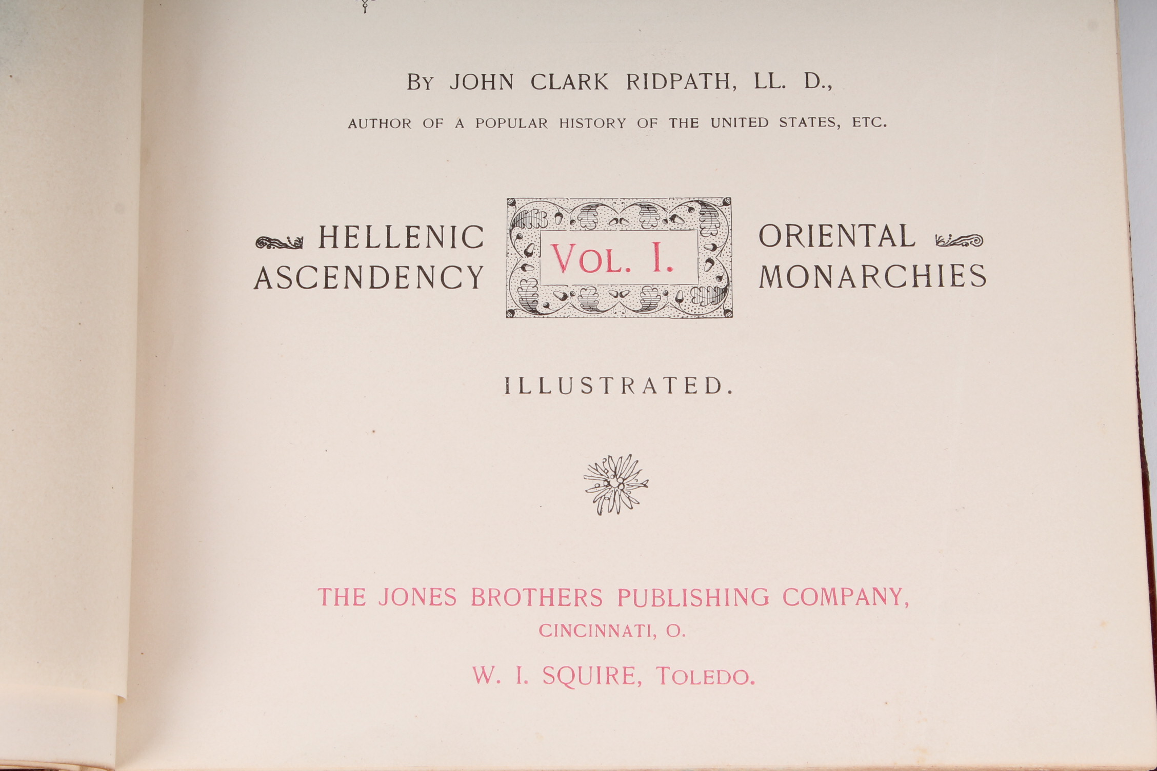 Complete 1890 Set "History of the World" by John Clark Ridpath