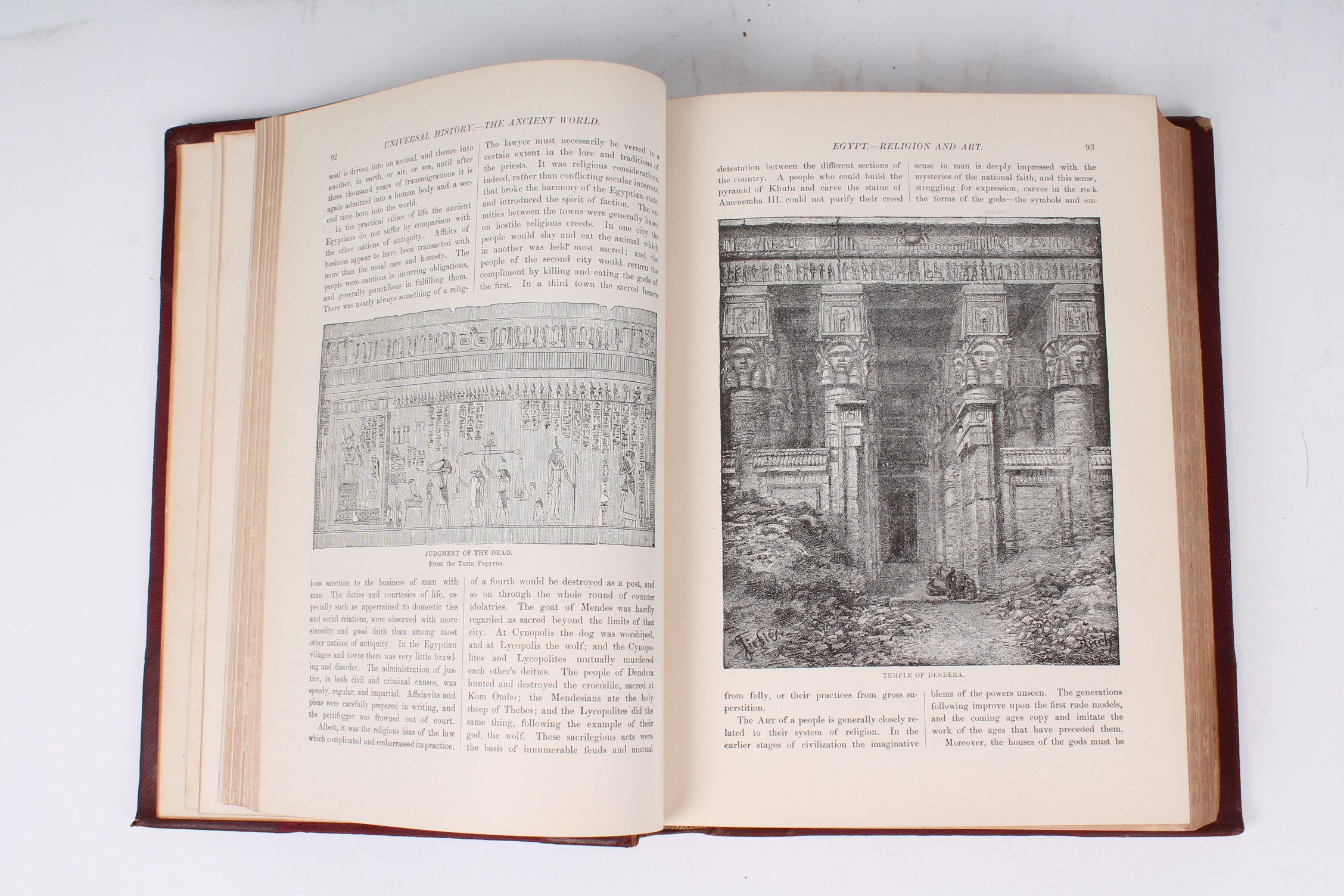 Complete 1890 Set "History of the World" by John Clark Ridpath