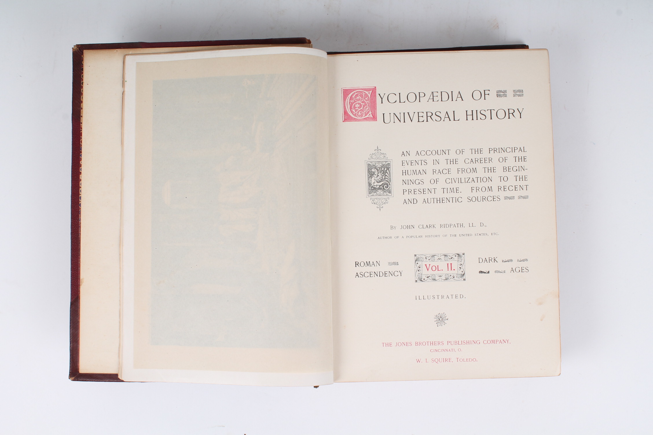 Complete 1890 Set "History of the World" by John Clark Ridpath