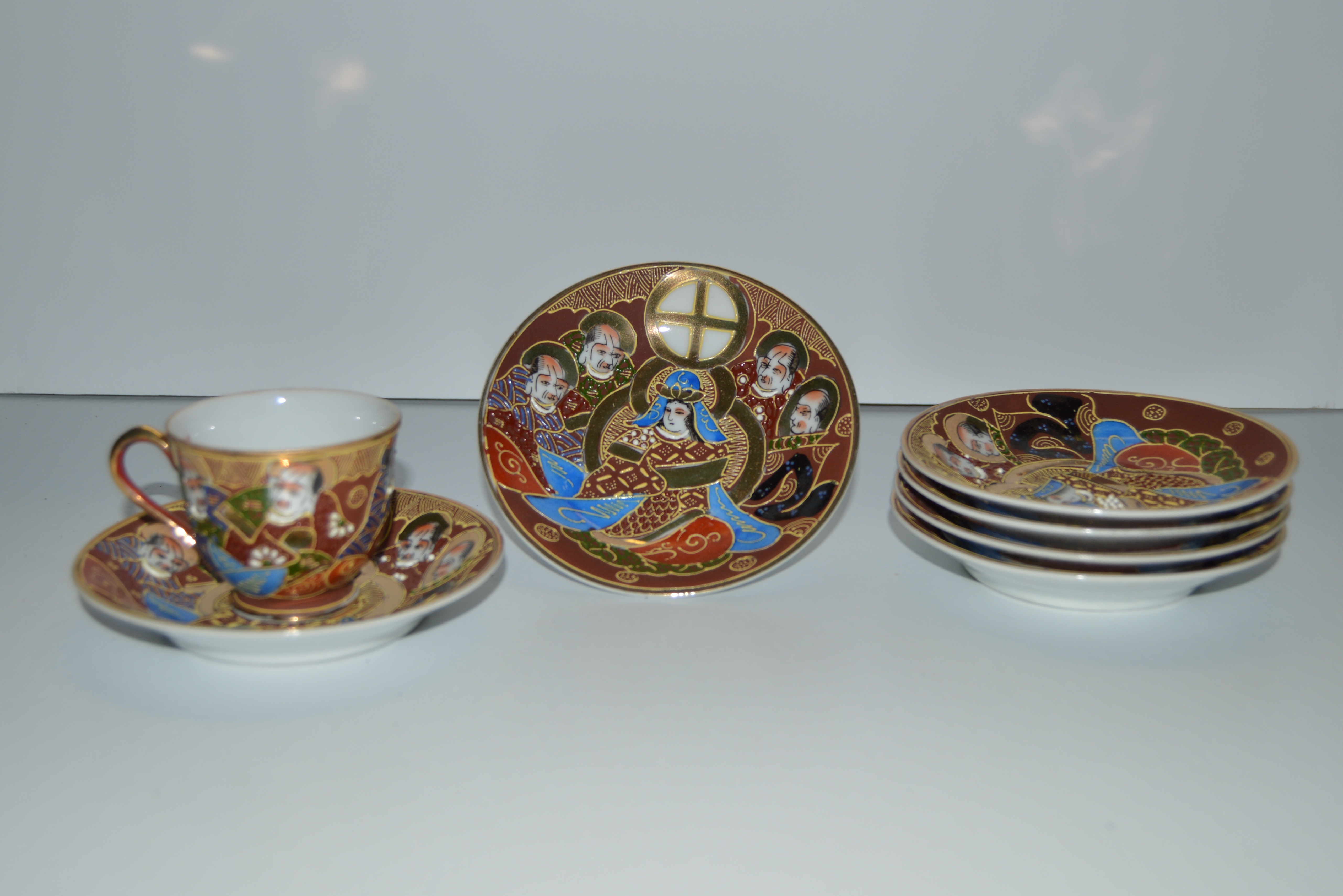 Hand Painted Occupied Japan Tea set