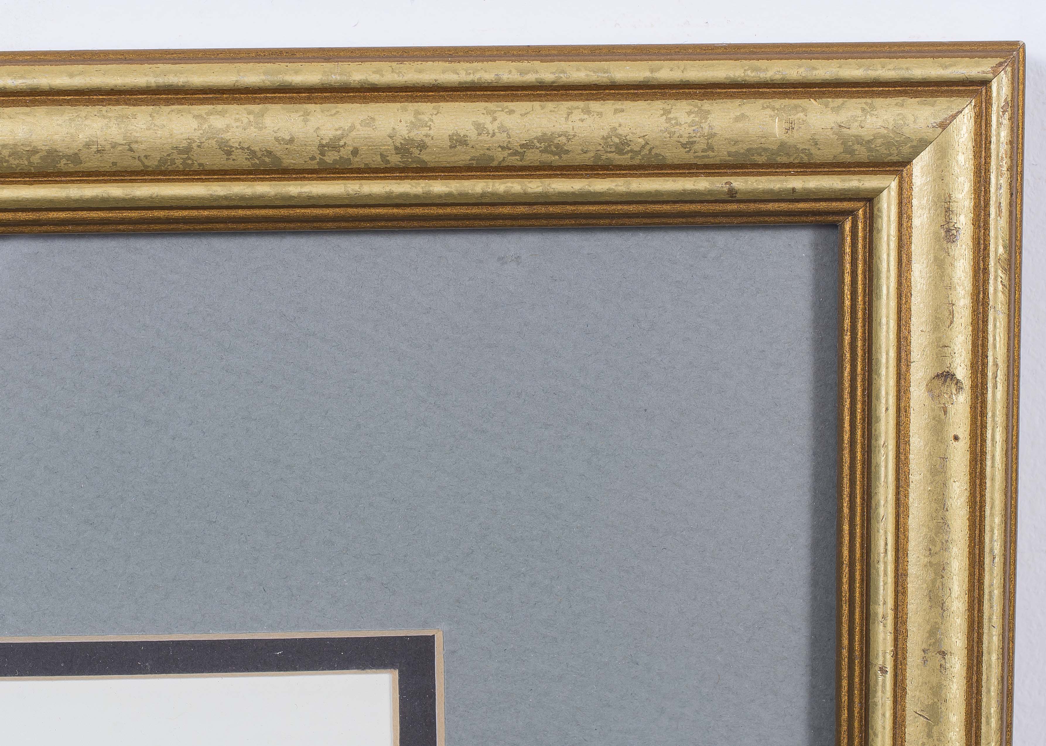 Framed "Antique Floral Frolic" Print