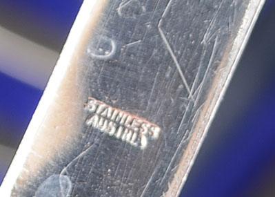 Stainless Steel Danish Modern Style Knife Set