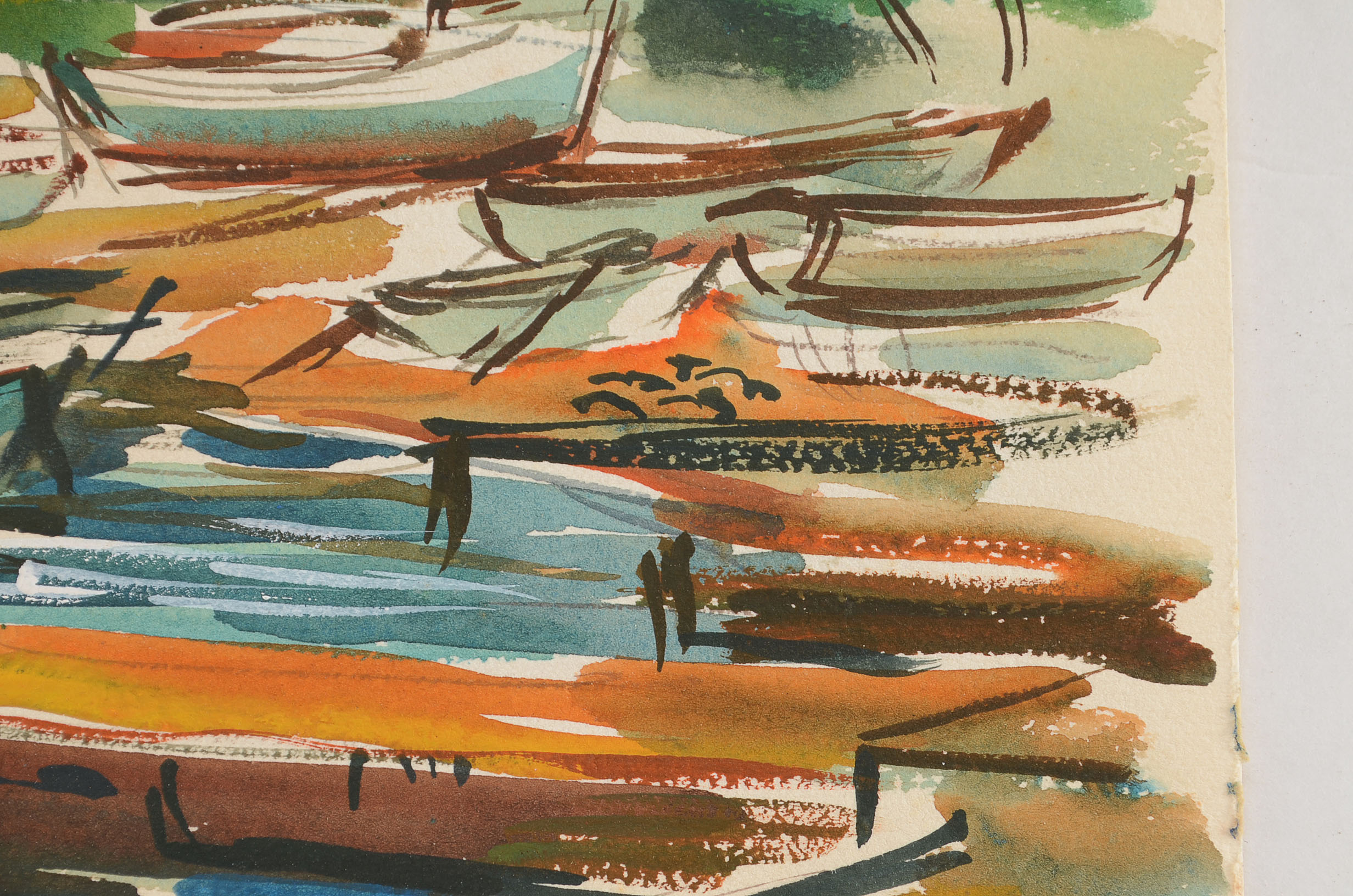 Original Watercolor by Freda L. Reiter 