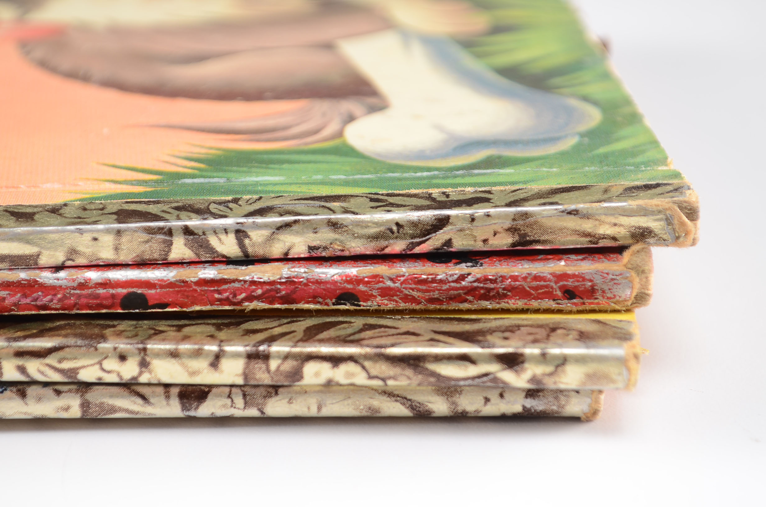 Assorted Children's Books An Vintage Crayola Cayons