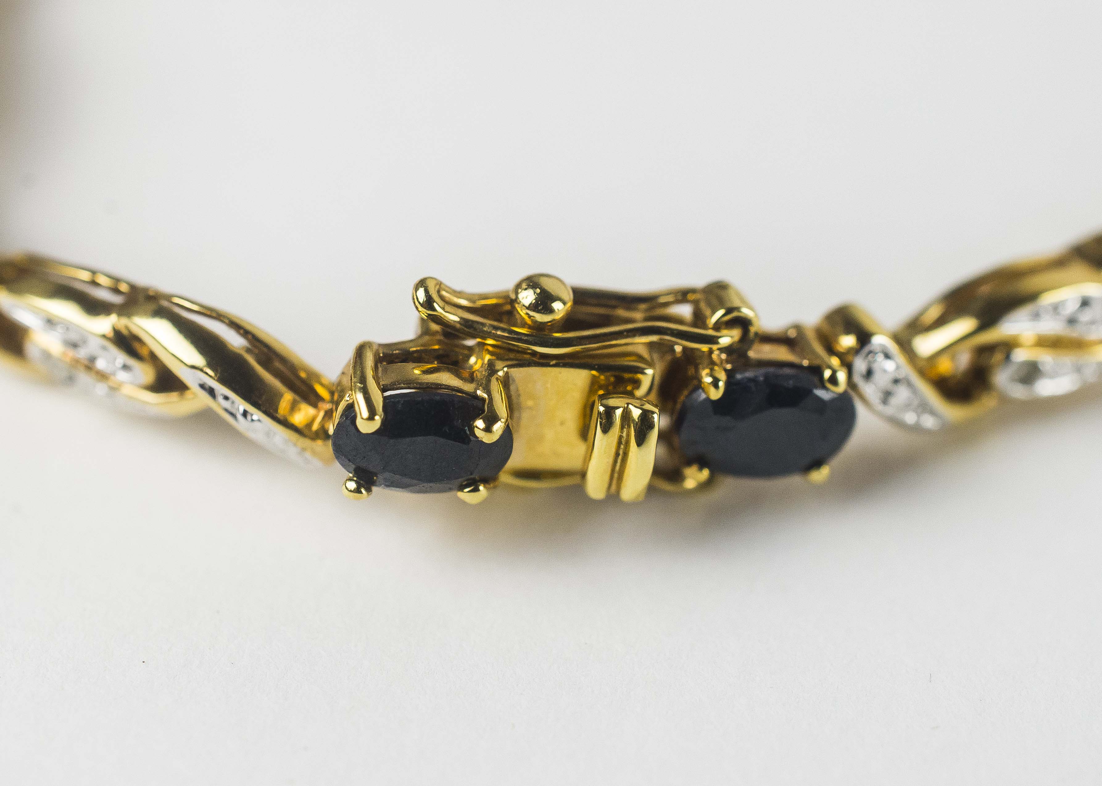 Collection of Sapphire-Like Costume Jewelry