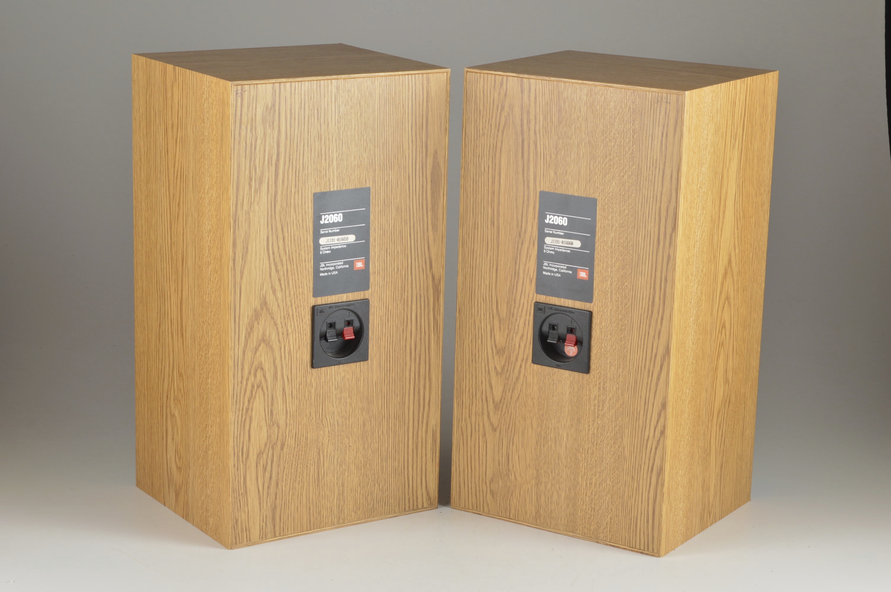 Pair Of JBL J2060 Book Shelf Speakers