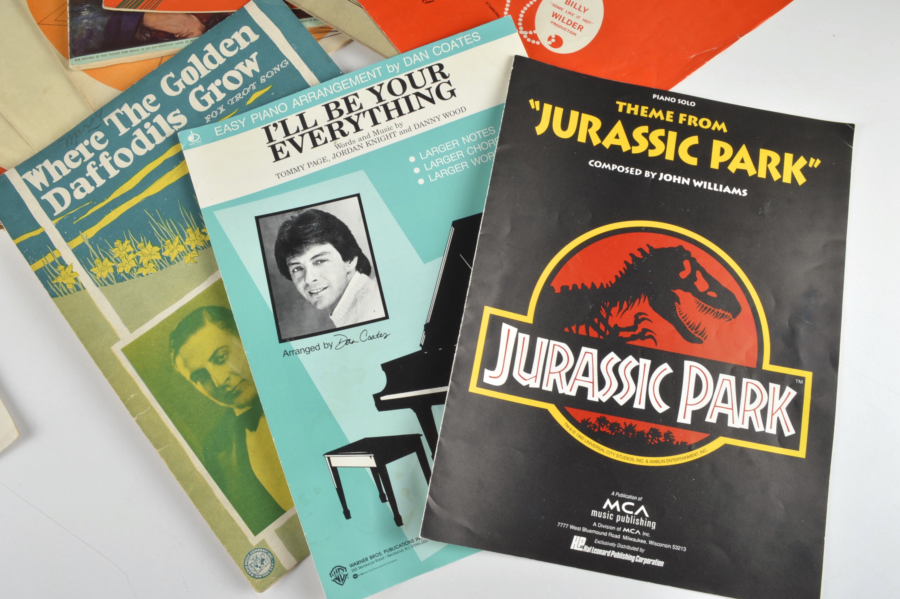 Mostly Vintage Sheet Music Grouping 