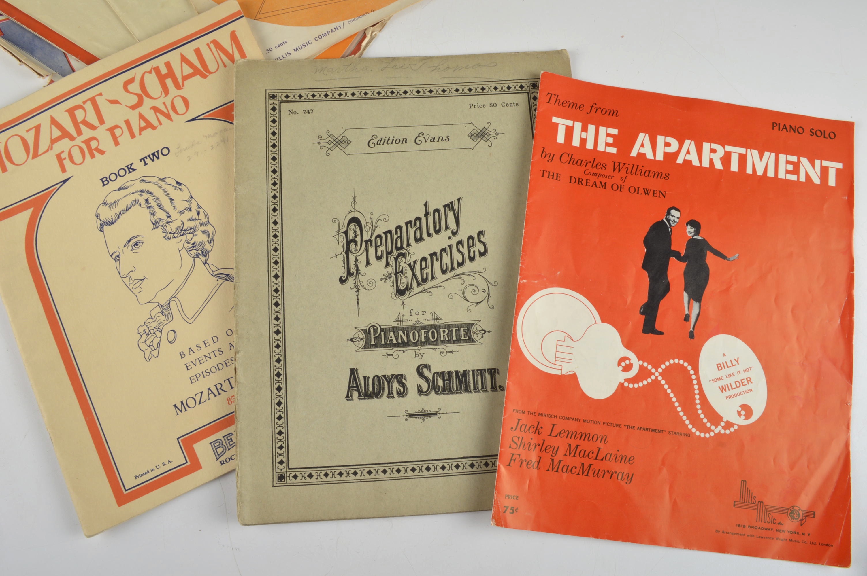 Mostly Vintage Sheet Music Grouping 