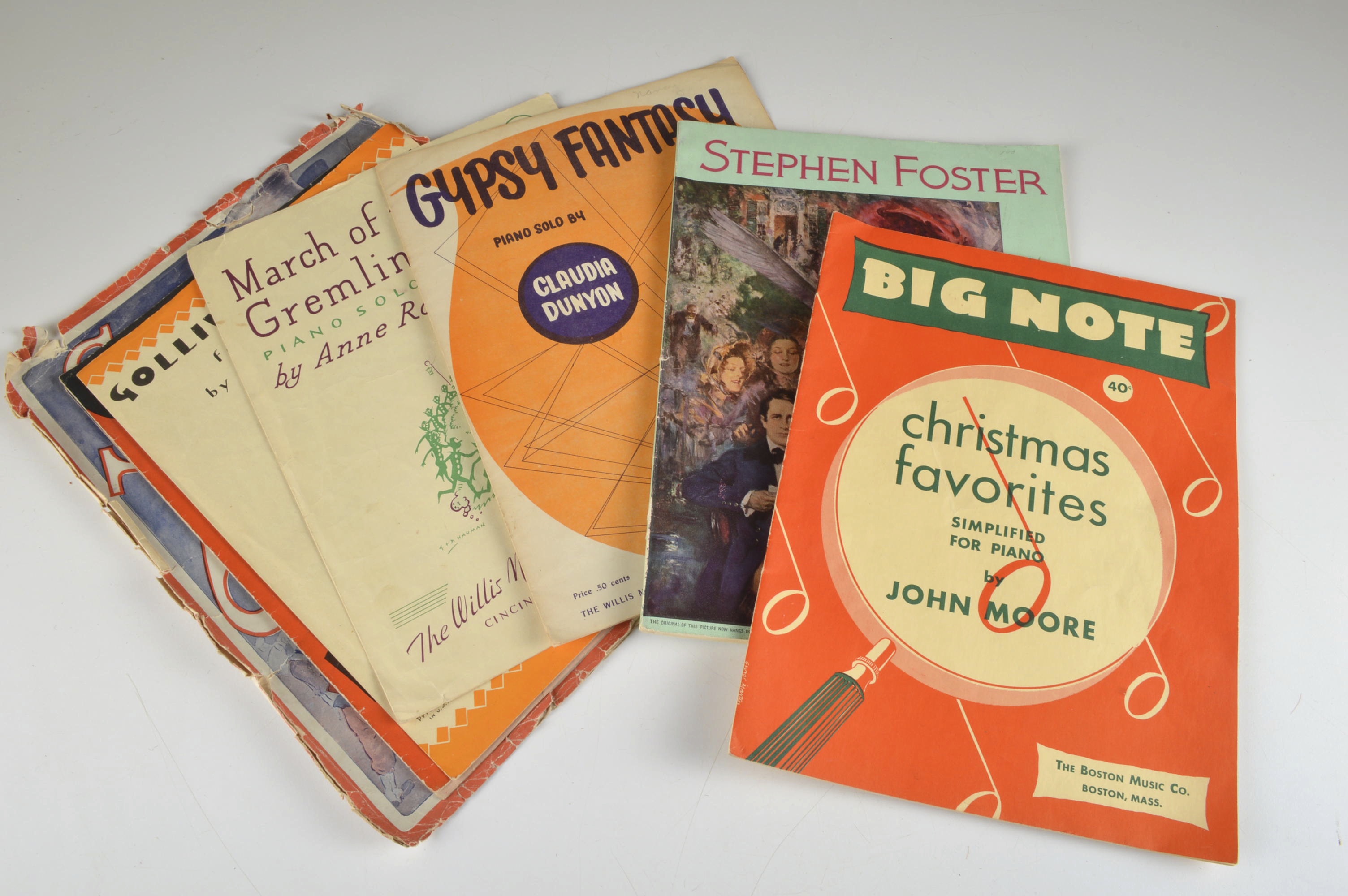 Mostly Vintage Sheet Music Grouping 