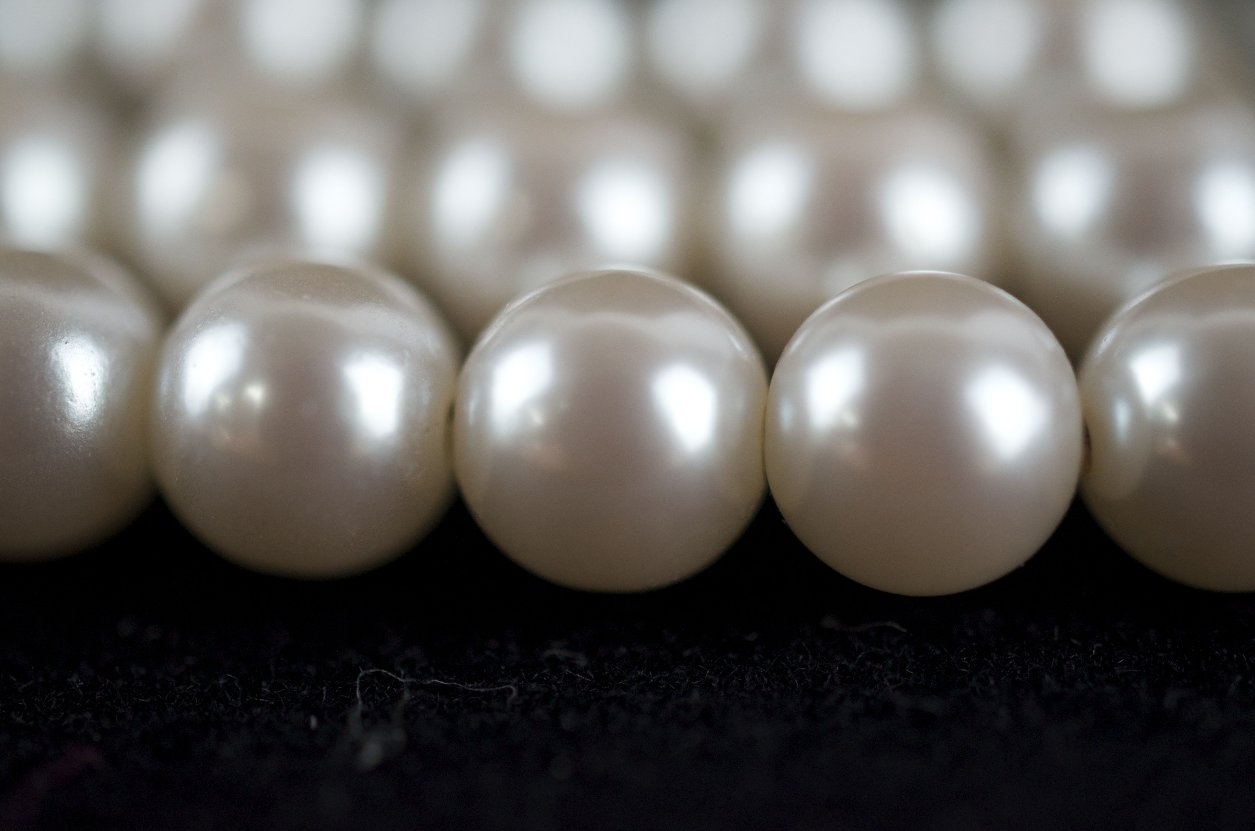 Pearl Choker and Bracelet