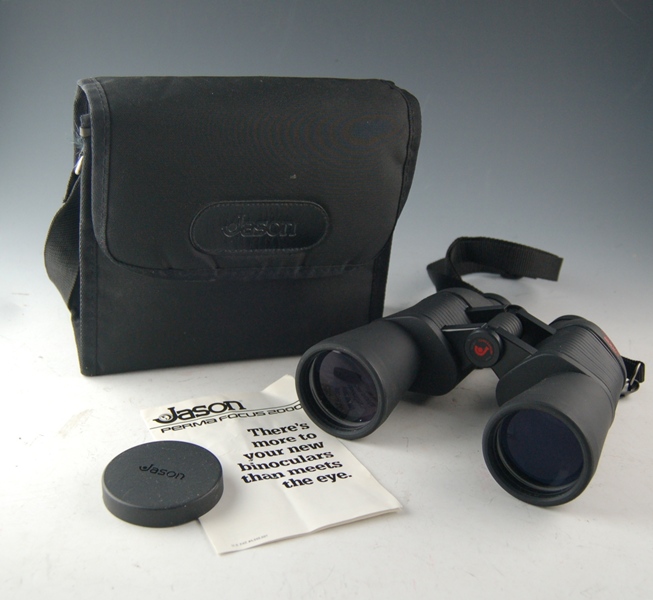Jason PermaFocus 2000 Binoculars and Case