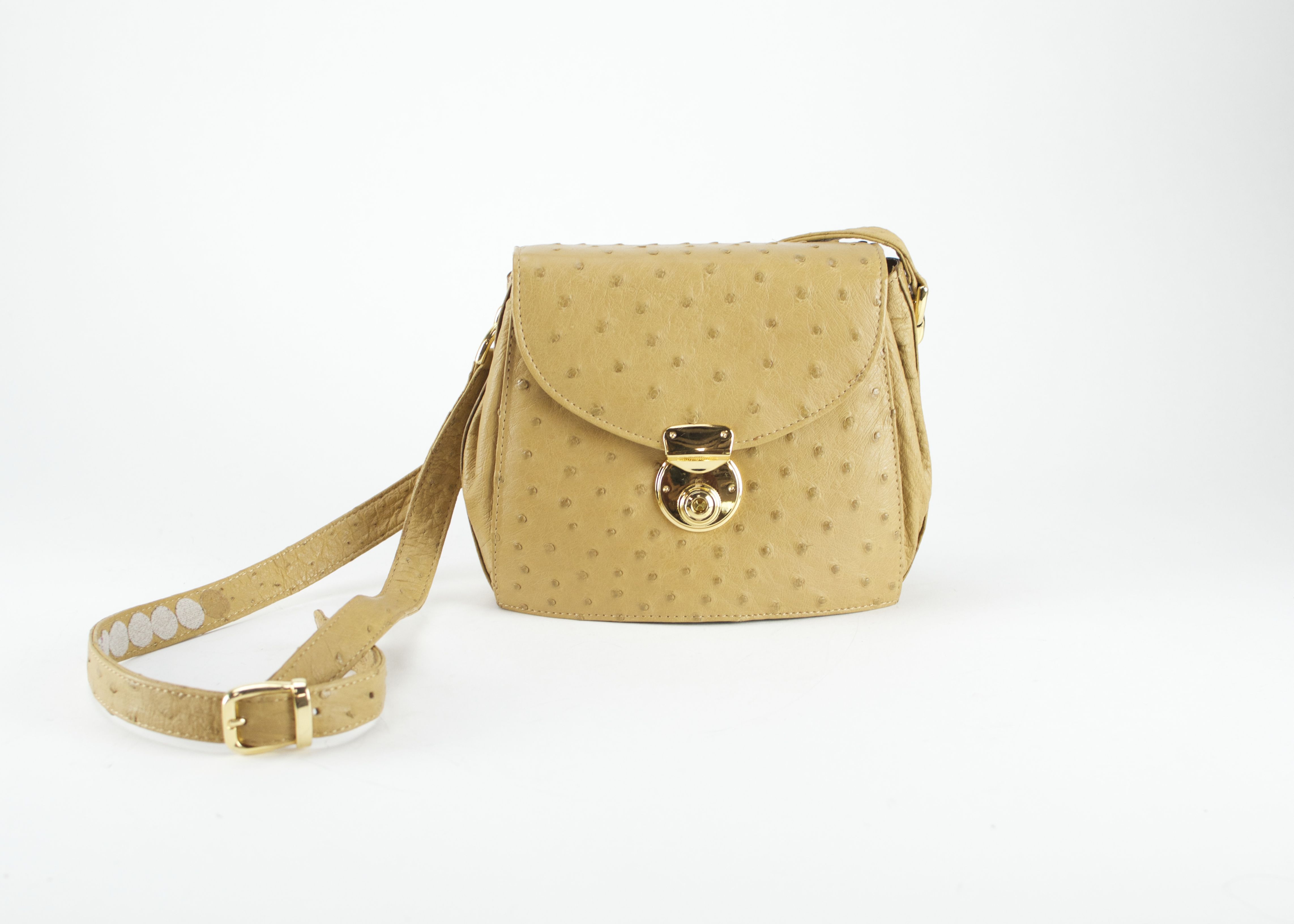 Ostrich Leather Purse