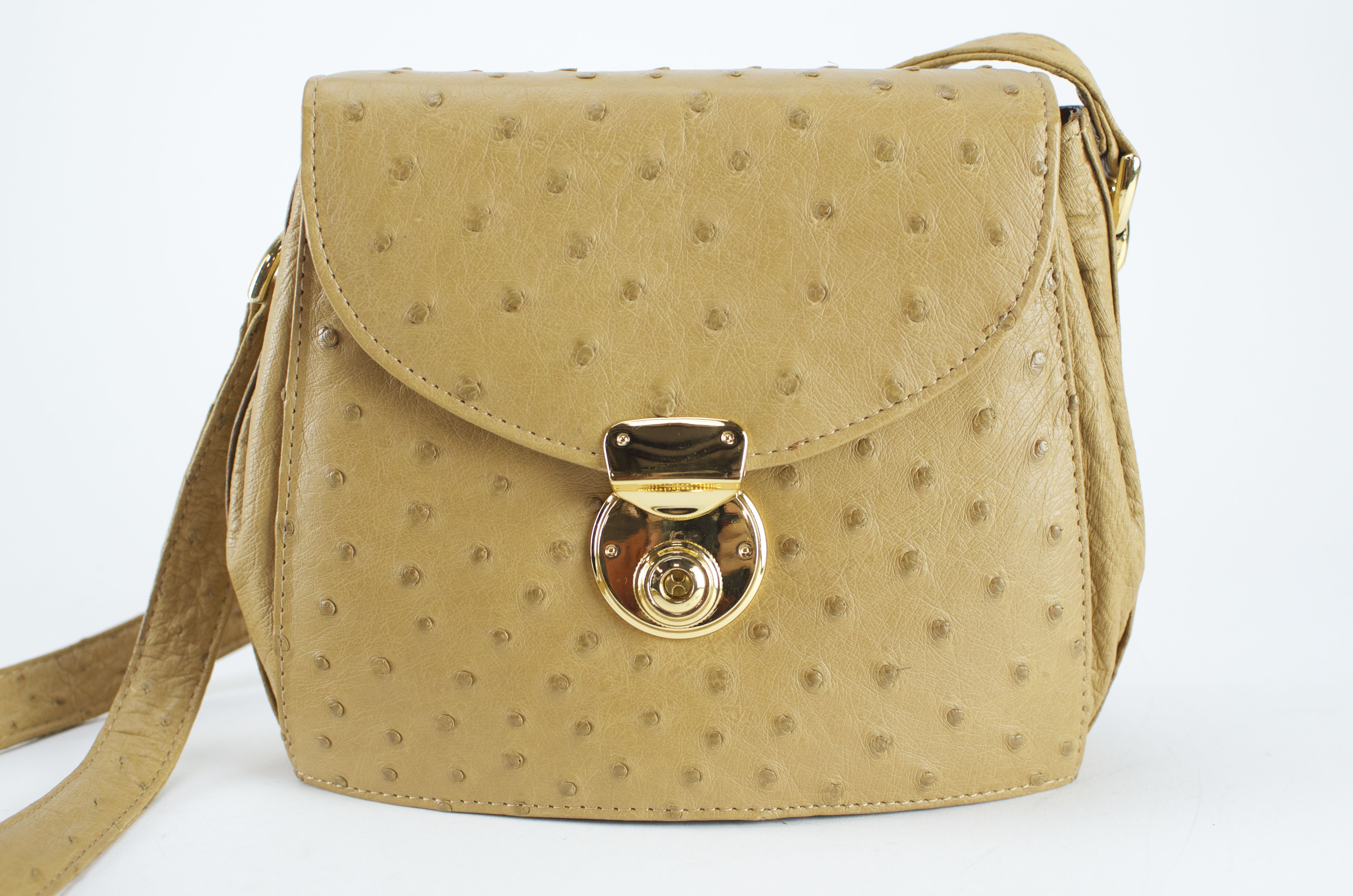 Ostrich Leather Purse