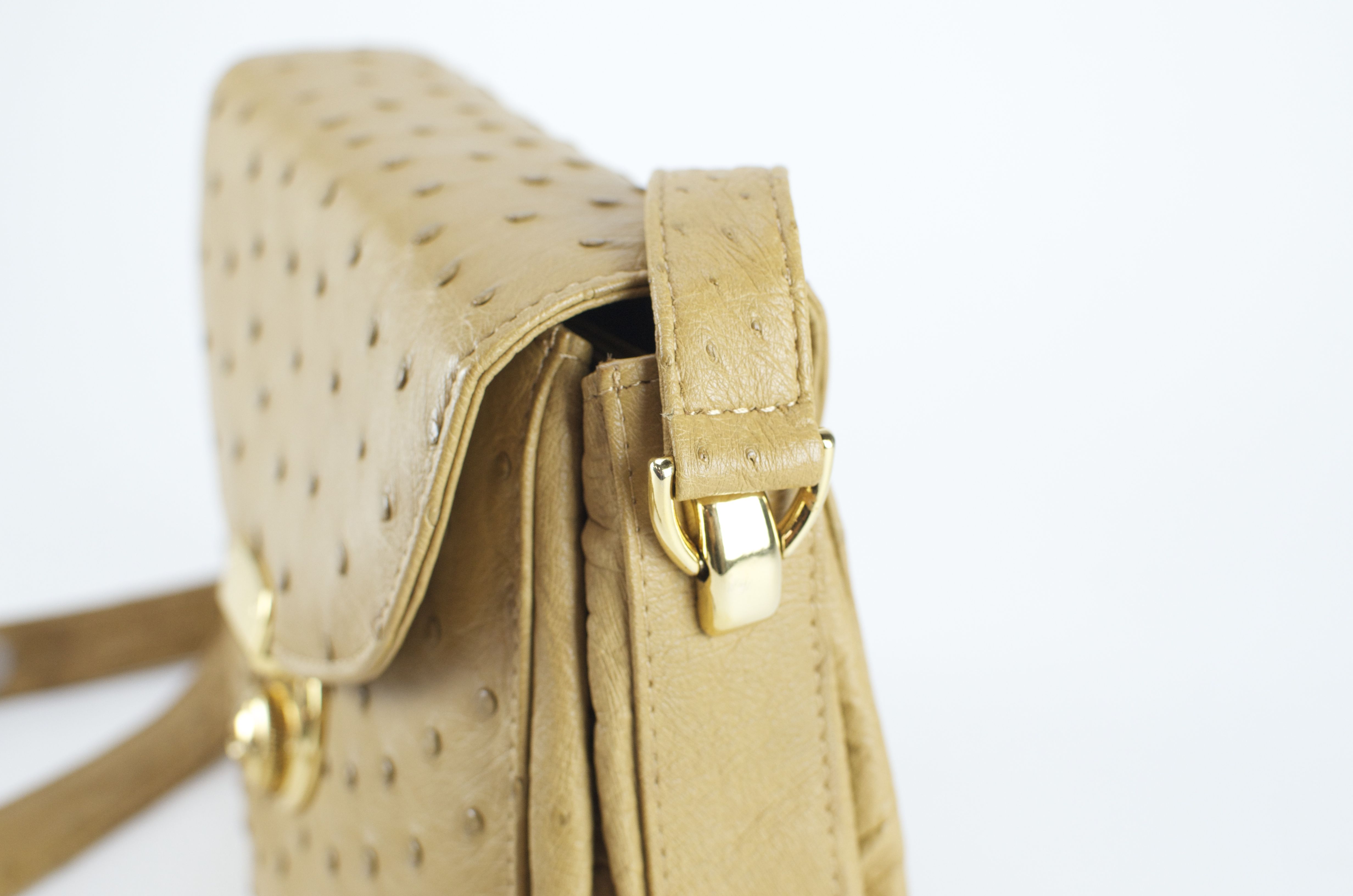 Ostrich Leather Purse