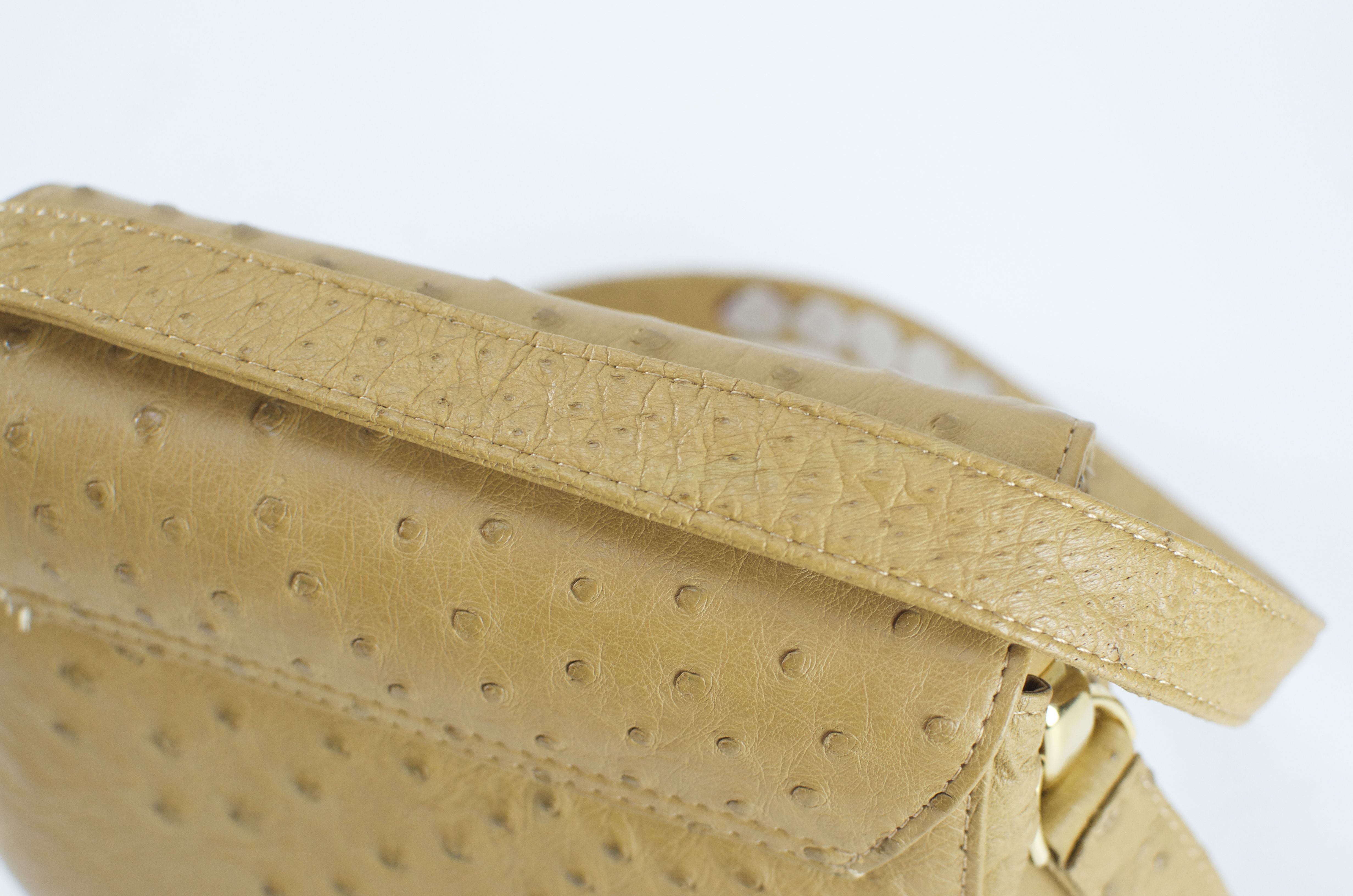 Ostrich Leather Purse