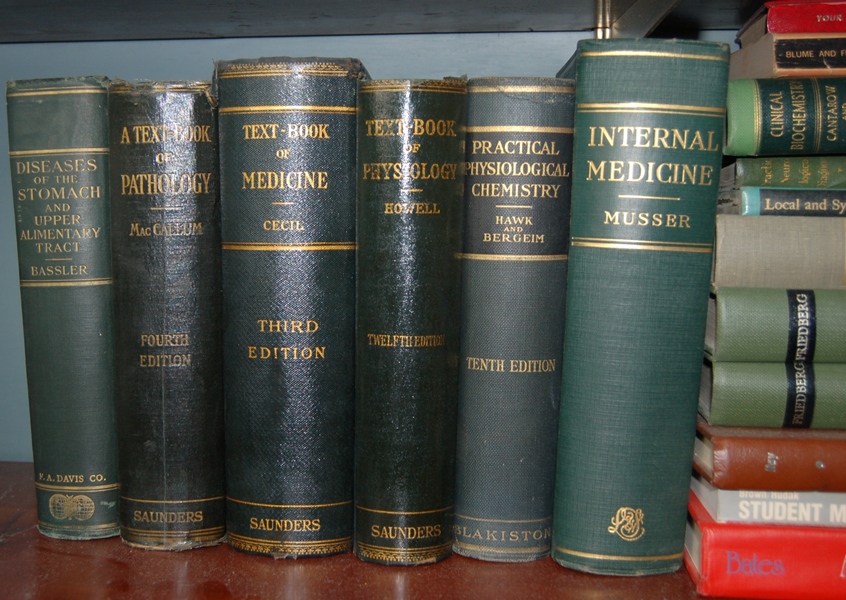 Vintage Medical Reference Books