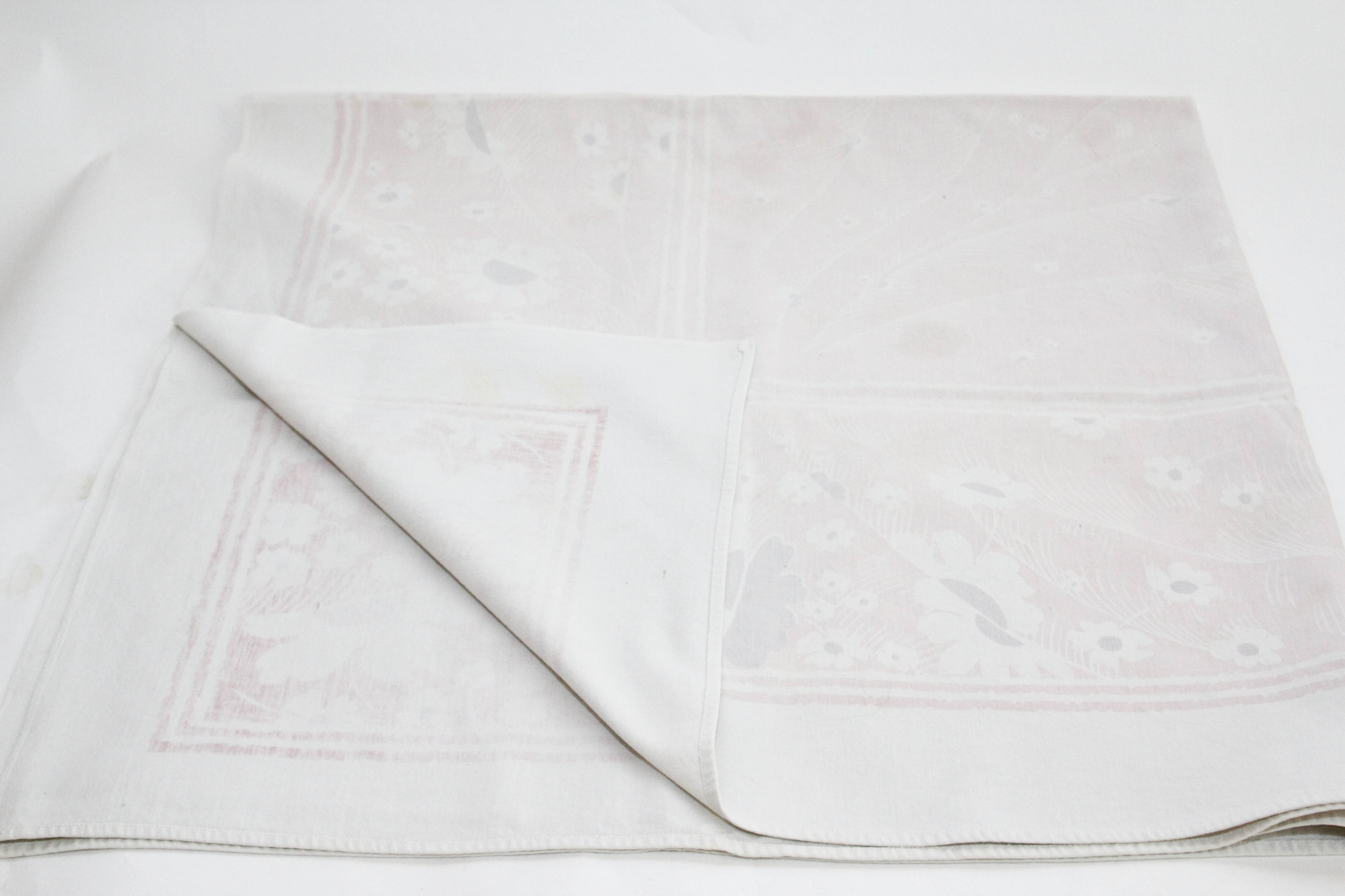 Vintage and Modern Mix of Tablecloths and Dinner Napkins