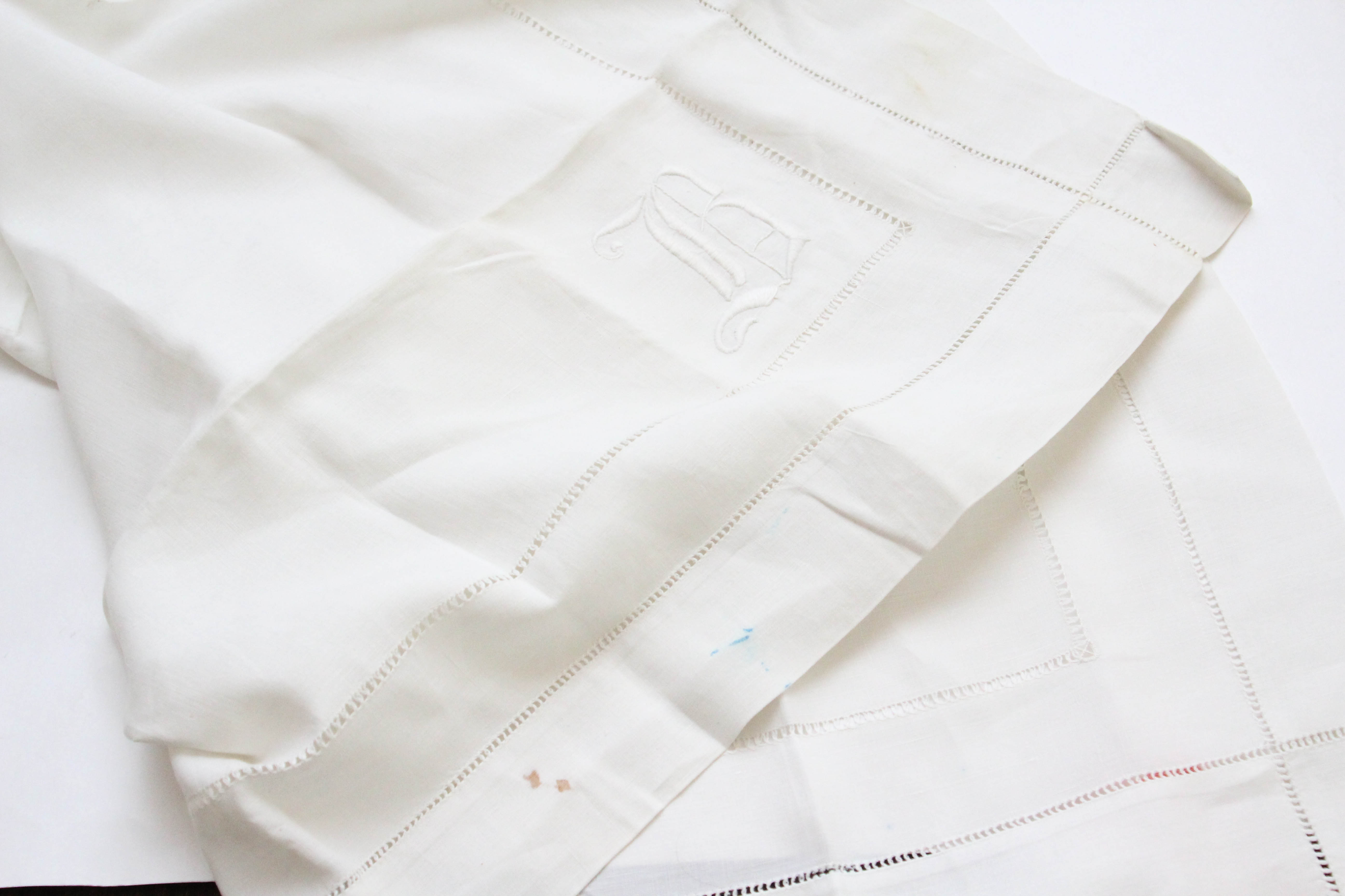 Vintage and Modern Mix of Tablecloths and Dinner Napkins