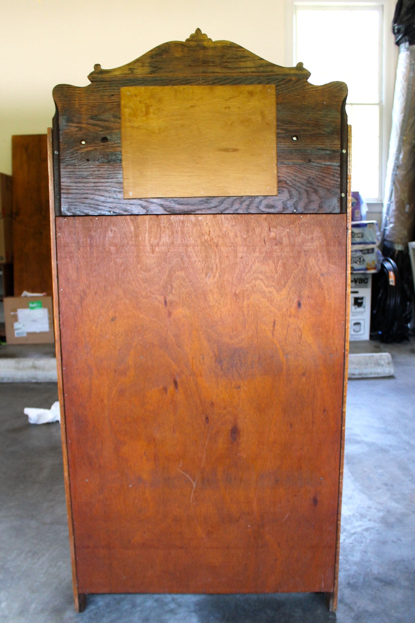 Antique Oak Letter Desk 