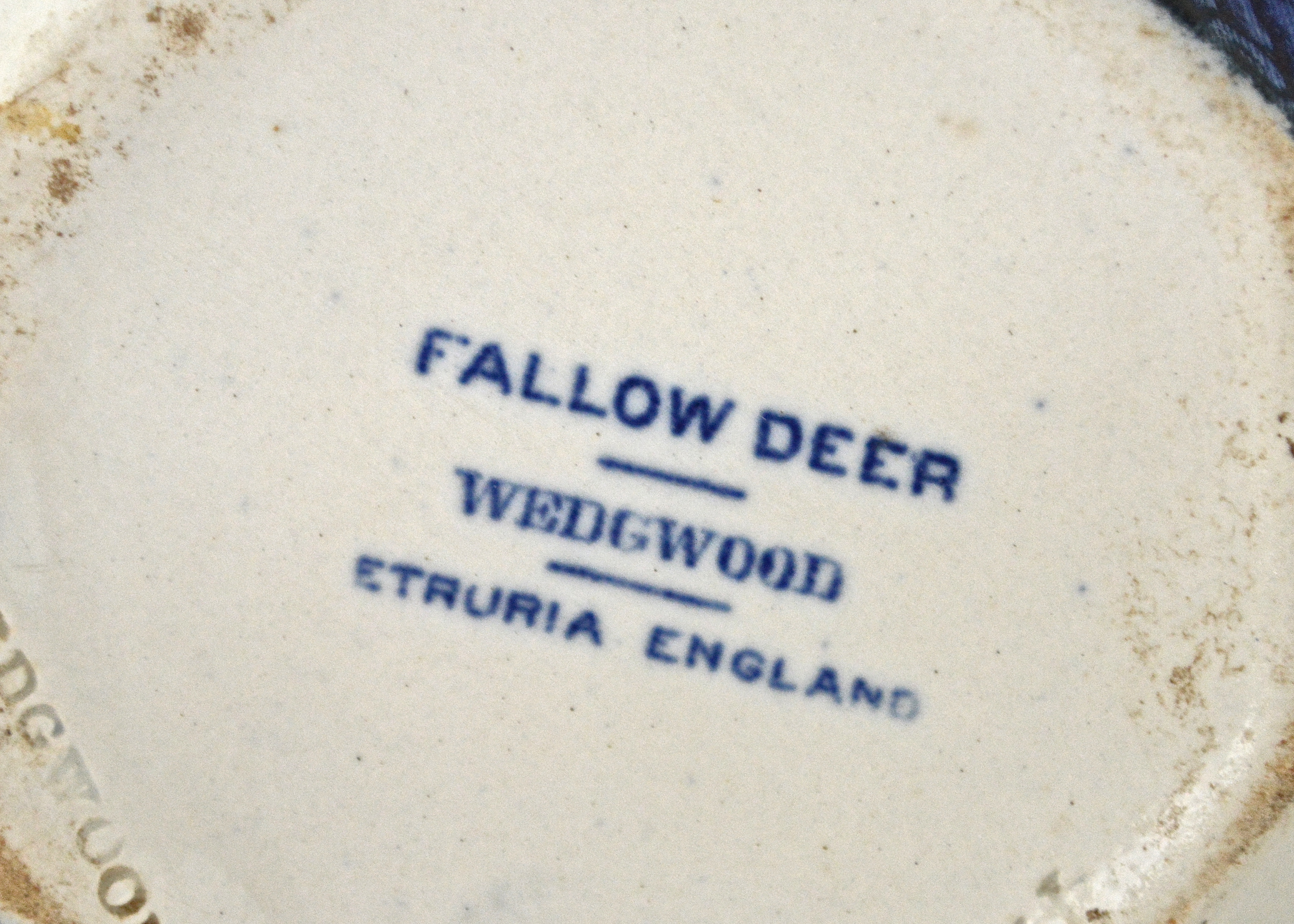 Vintage 1926 Wedgwood Fallow Deer Pitcher