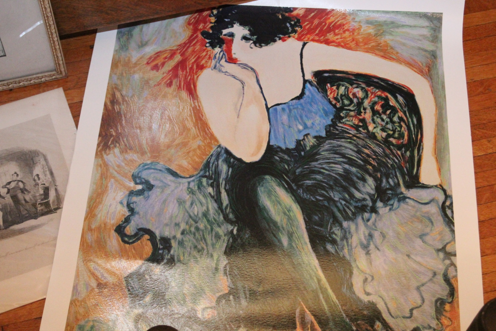 Sketches, Prints, and Ready to Frame Art