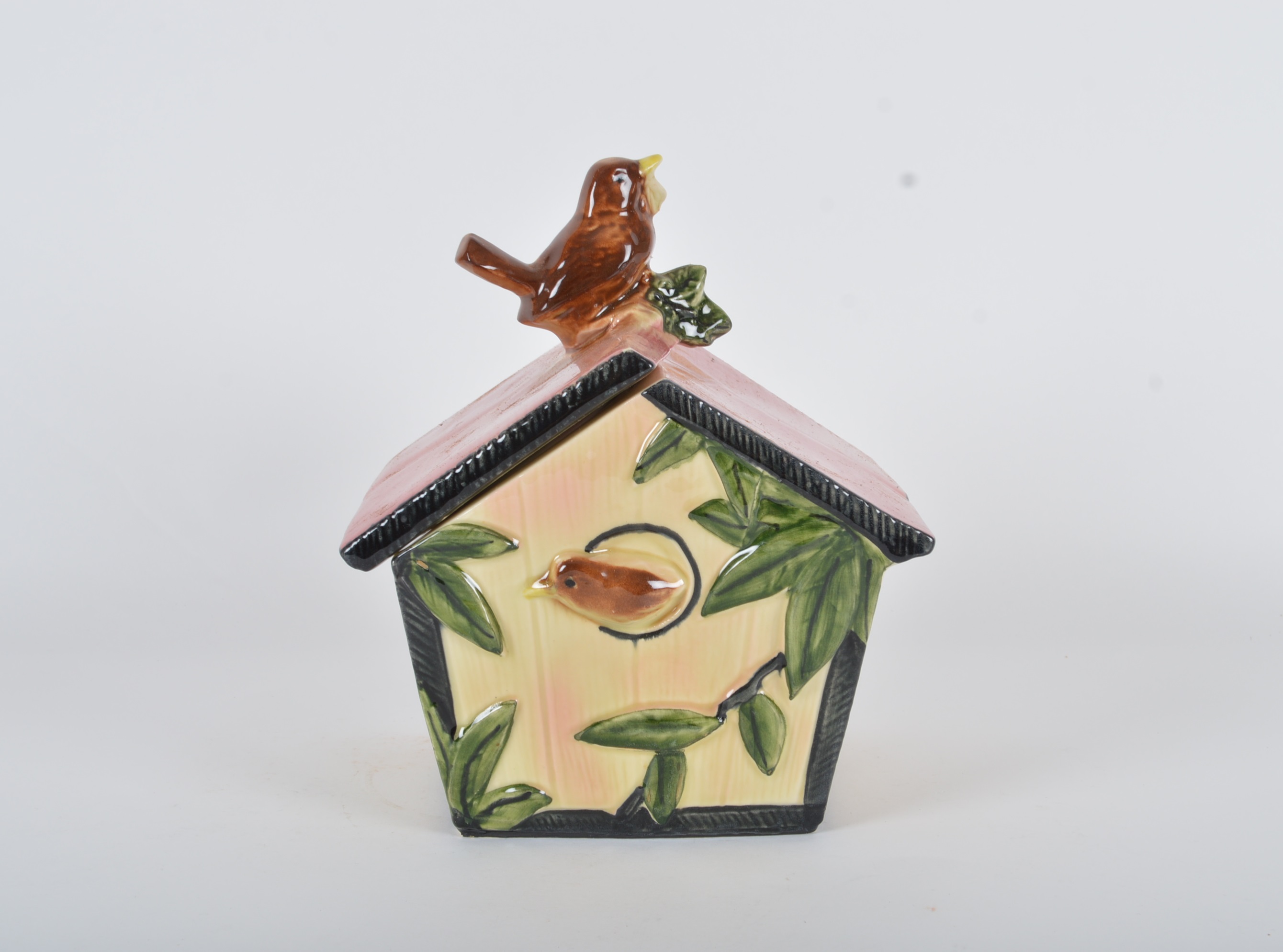 Vintage McCoy Birdhouse Cookie Jar
