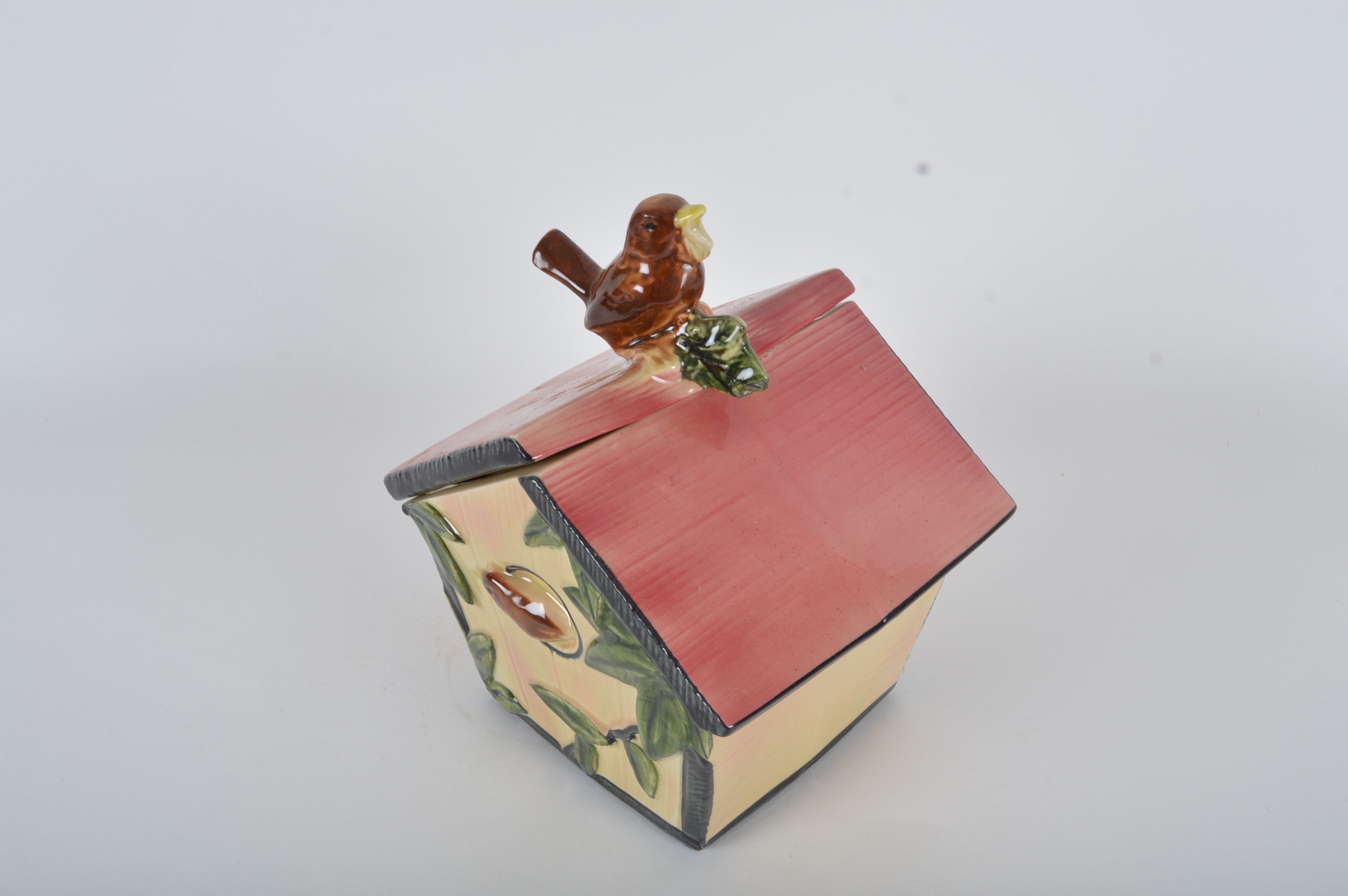 Vintage McCoy Birdhouse Cookie Jar